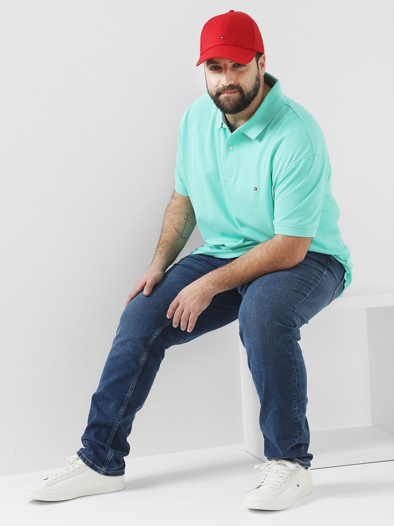 Polo Plus 1985 Regular Fit Verde Tommy Hilfiger-4