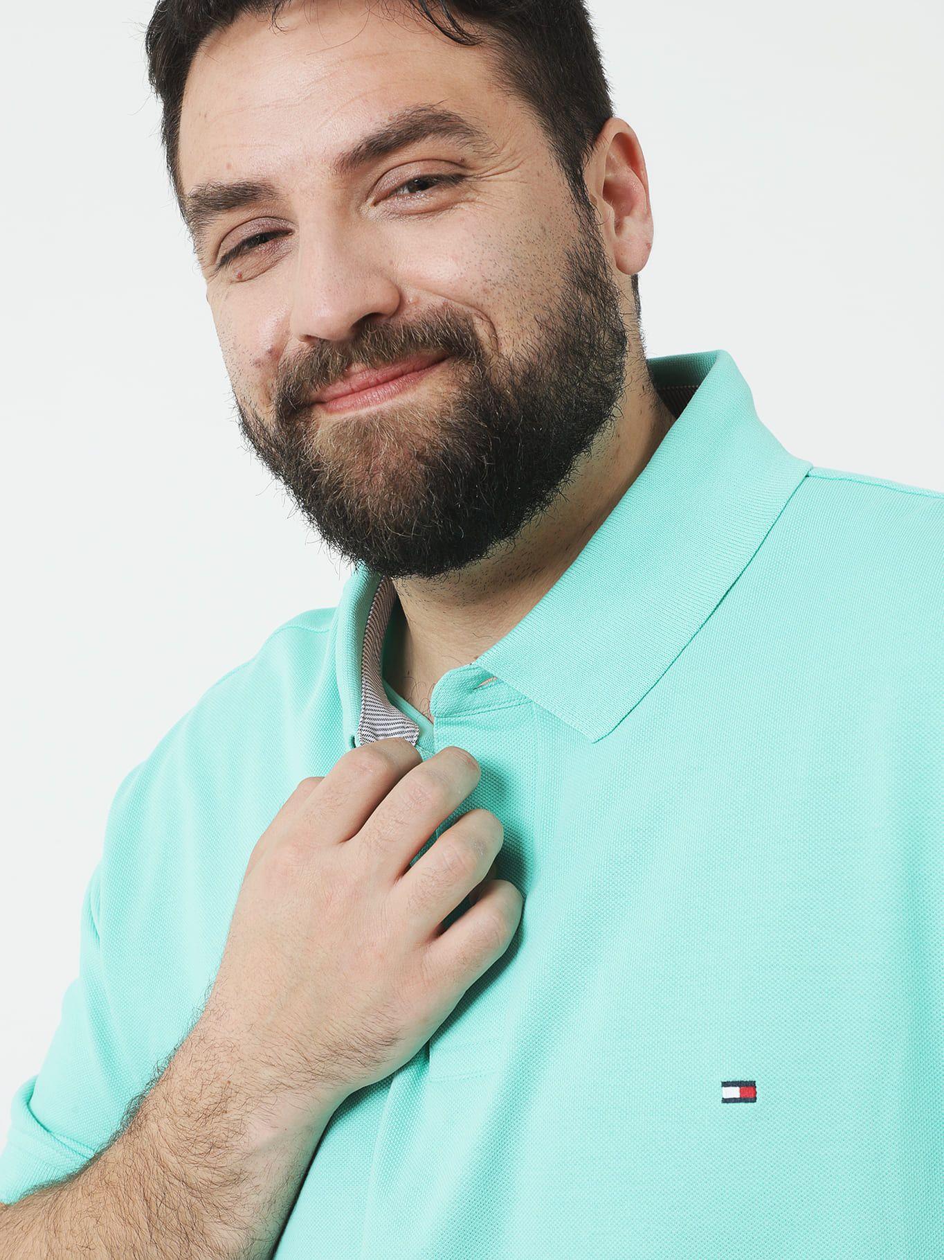 Polo Plus 1985 Regular Fit Verde Tommy Hilfiger-2