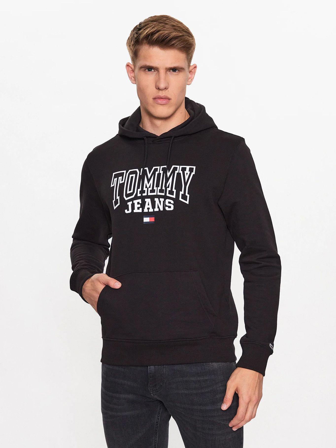 Polerón Hoodie Entry Graphic  Negro Tommy Jeans-0