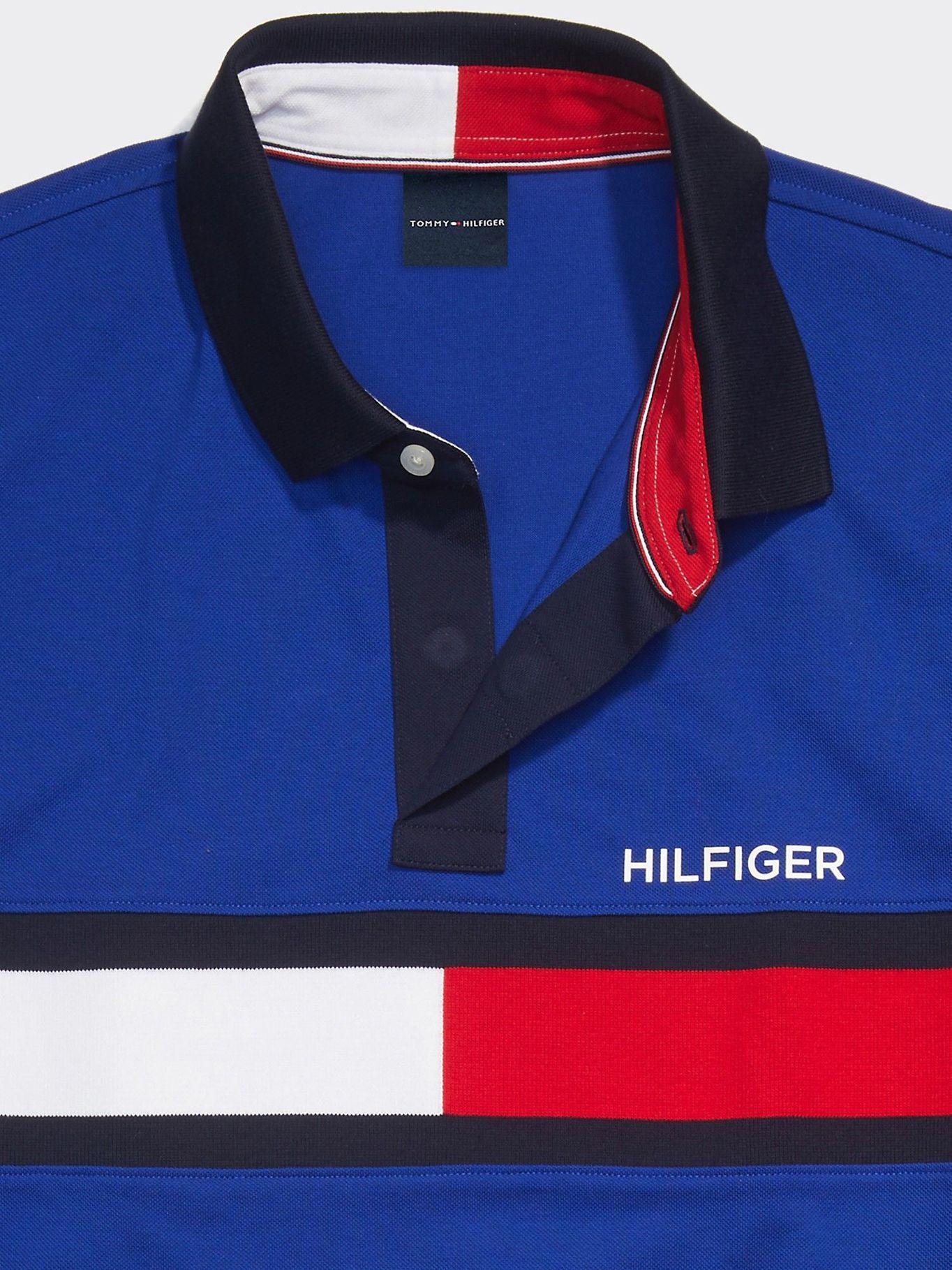 Polo Regular Fit Logo Bandera Azul Tommy Hilfiger-2