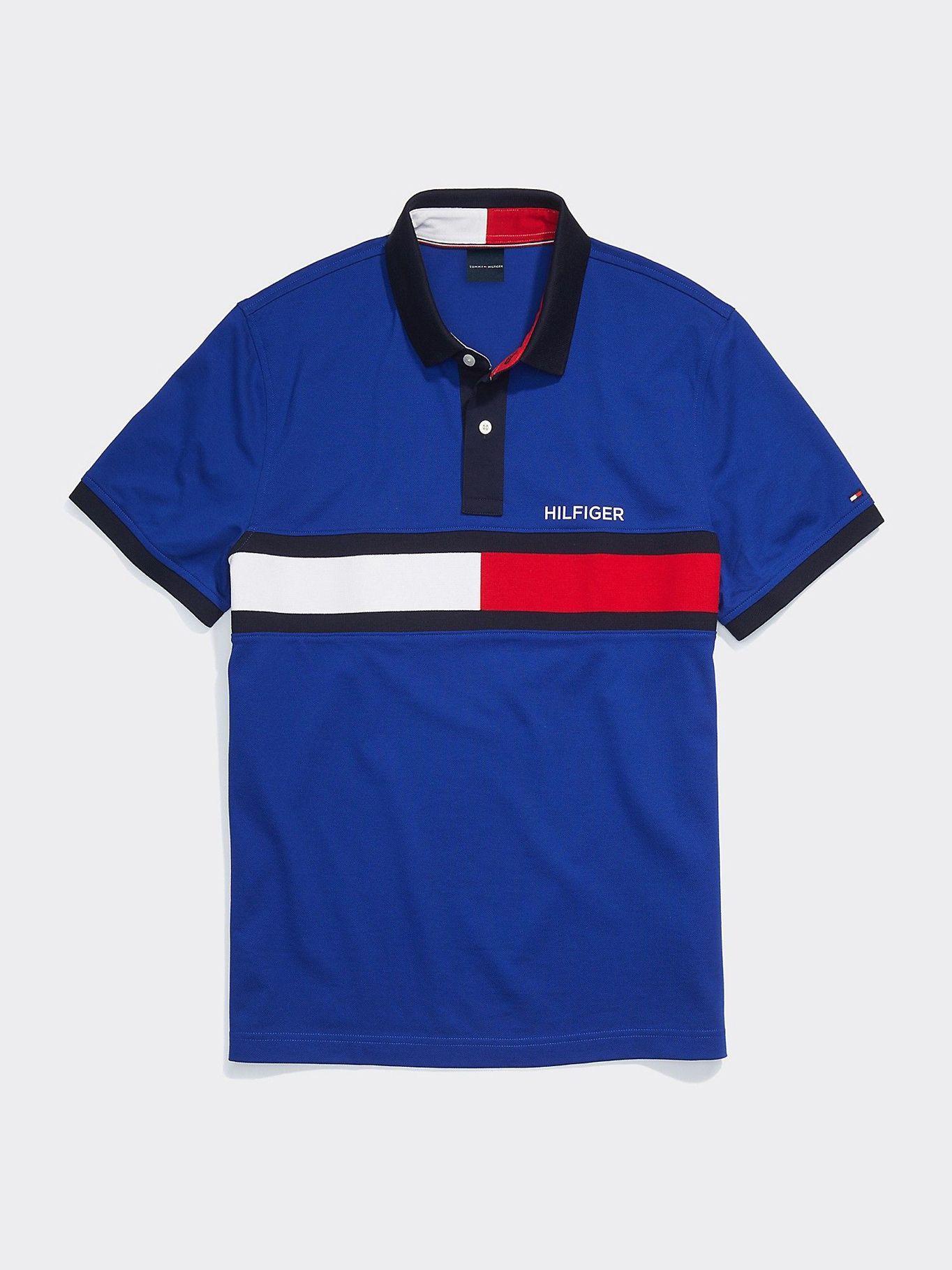 Polo Regular Fit Logo Bandera Azul Tommy Hilfiger-0