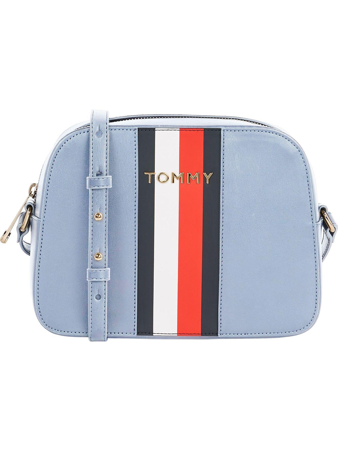Cartera Corporate Con Logo Celeste Tommy Hilfiger-0