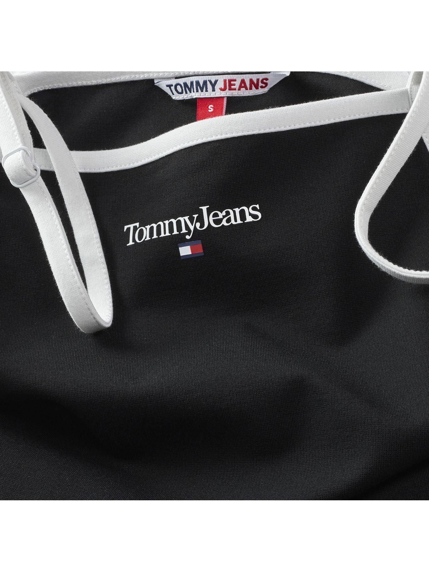 Vestido Linear Con Logo Negro Tommy Hilfiger-2