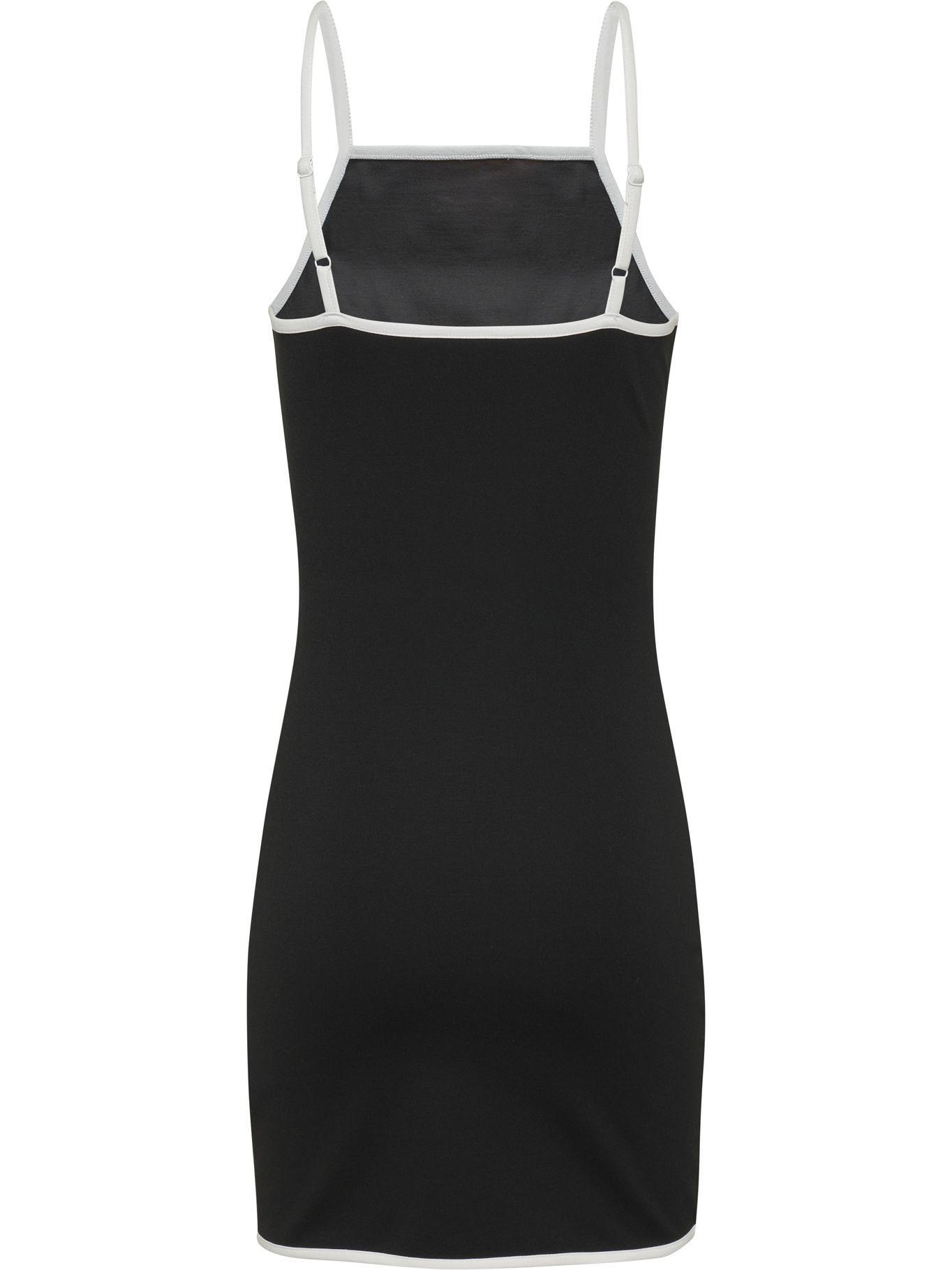 Vestido Linear Con Logo Negro Tommy Hilfiger-1