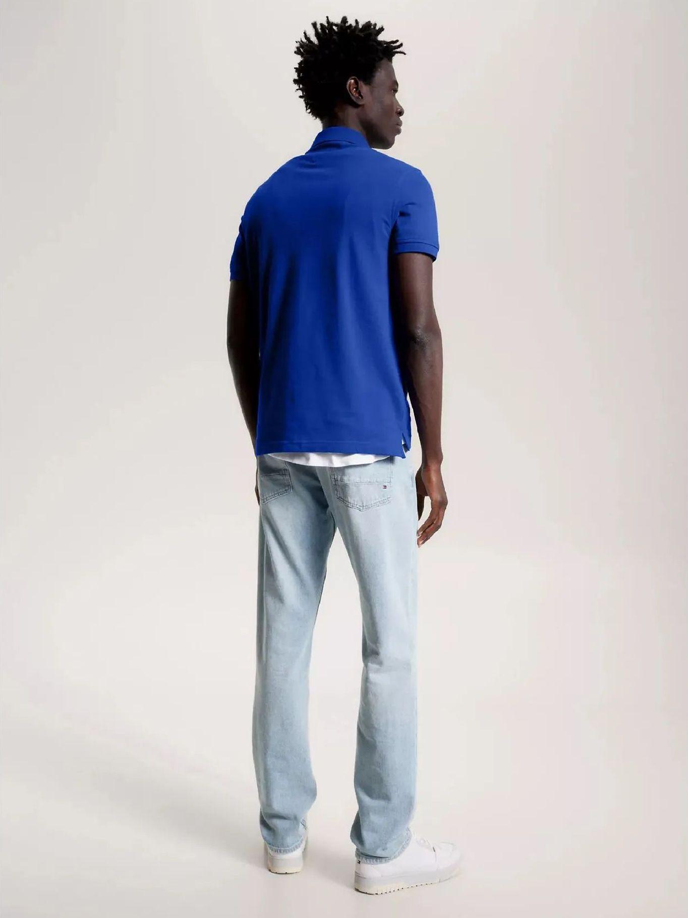 Polo Essential Regular Fit Azul C7L Tommy Hilfiger-2