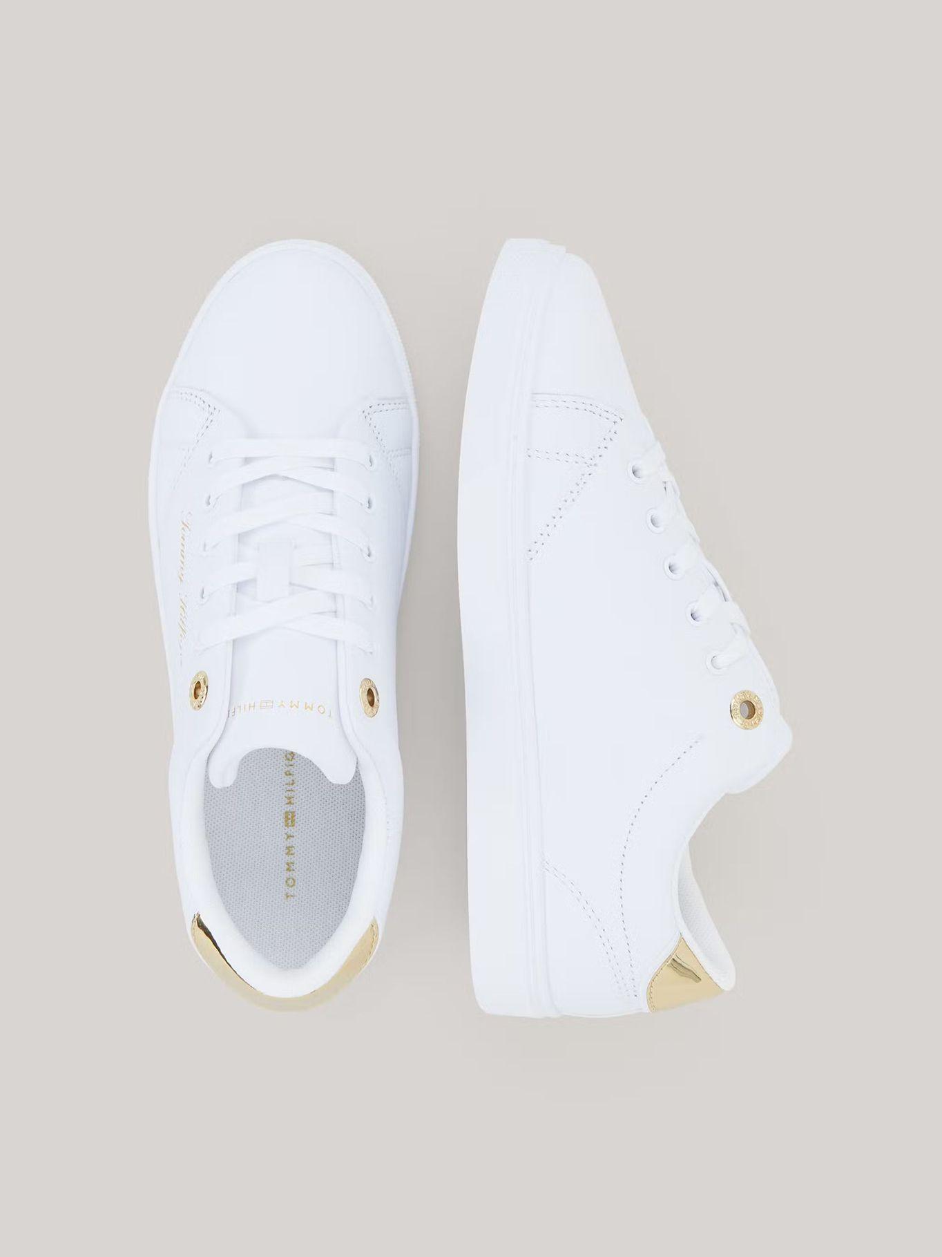 Zapatillas Signature Cuero YB Blanco Tommy Hilfiger-3