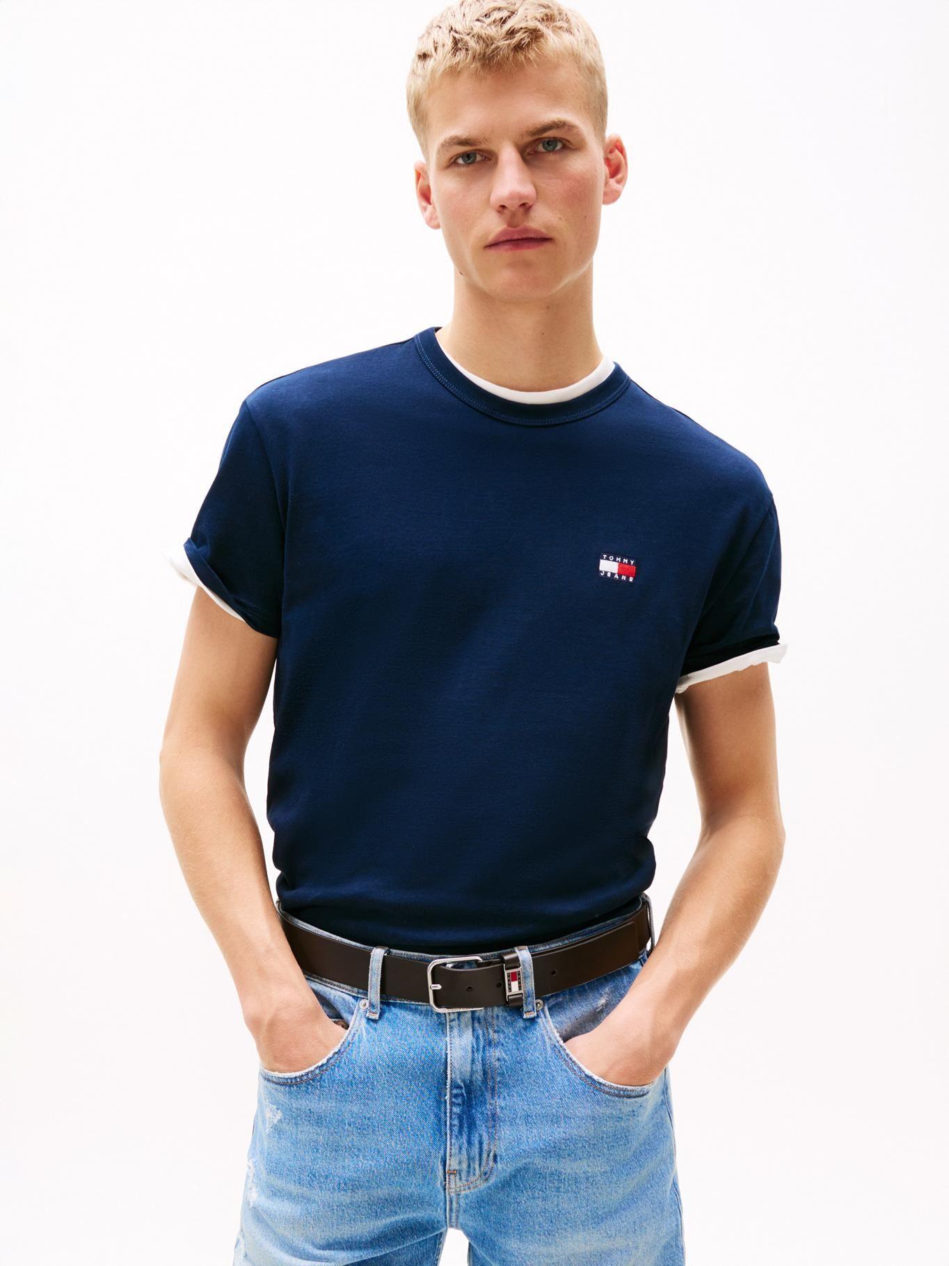 Polera Con Logo De Parche Regular Fit-0