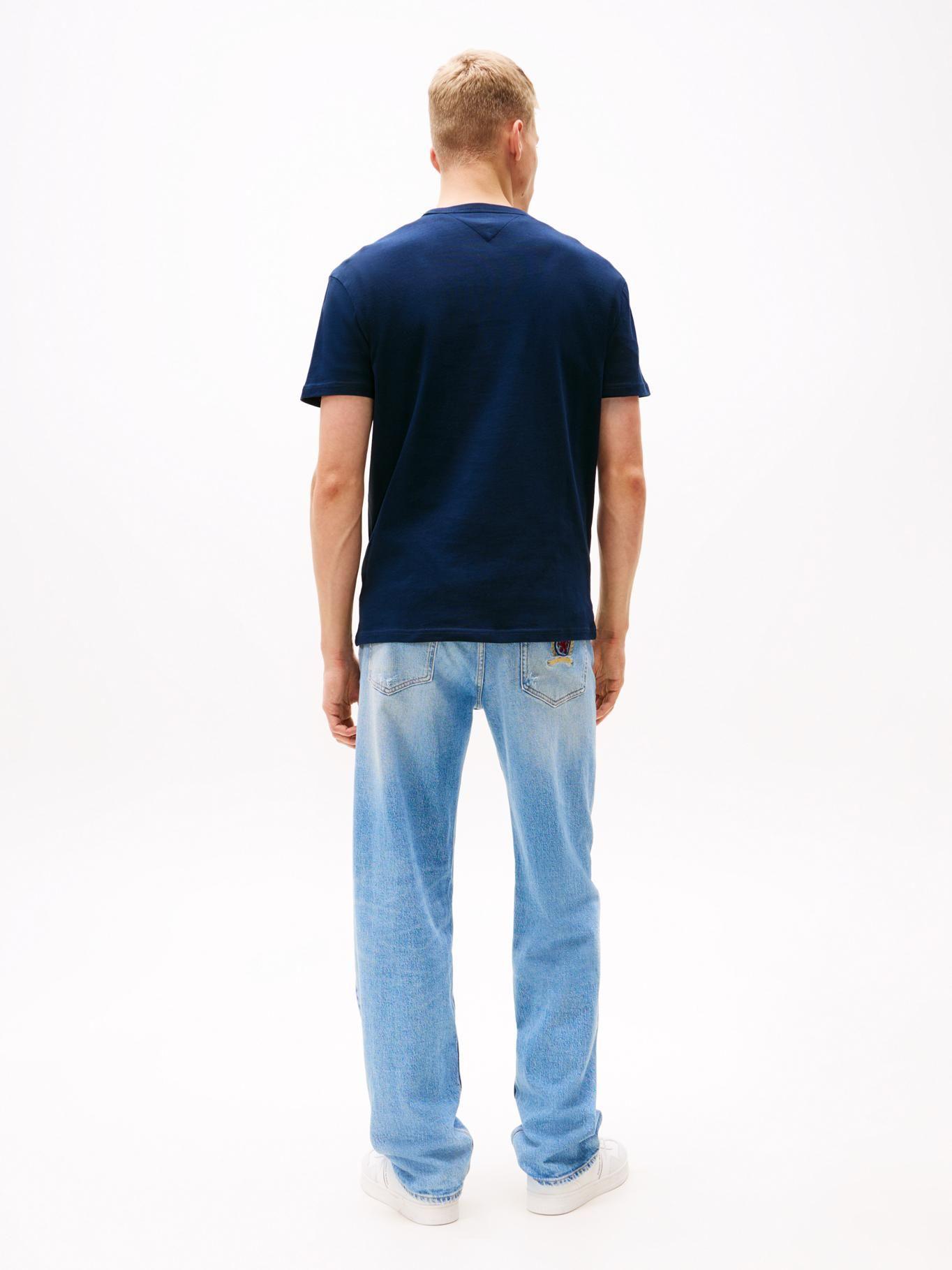 Polera Con Logo De Parche Regular Fit-2