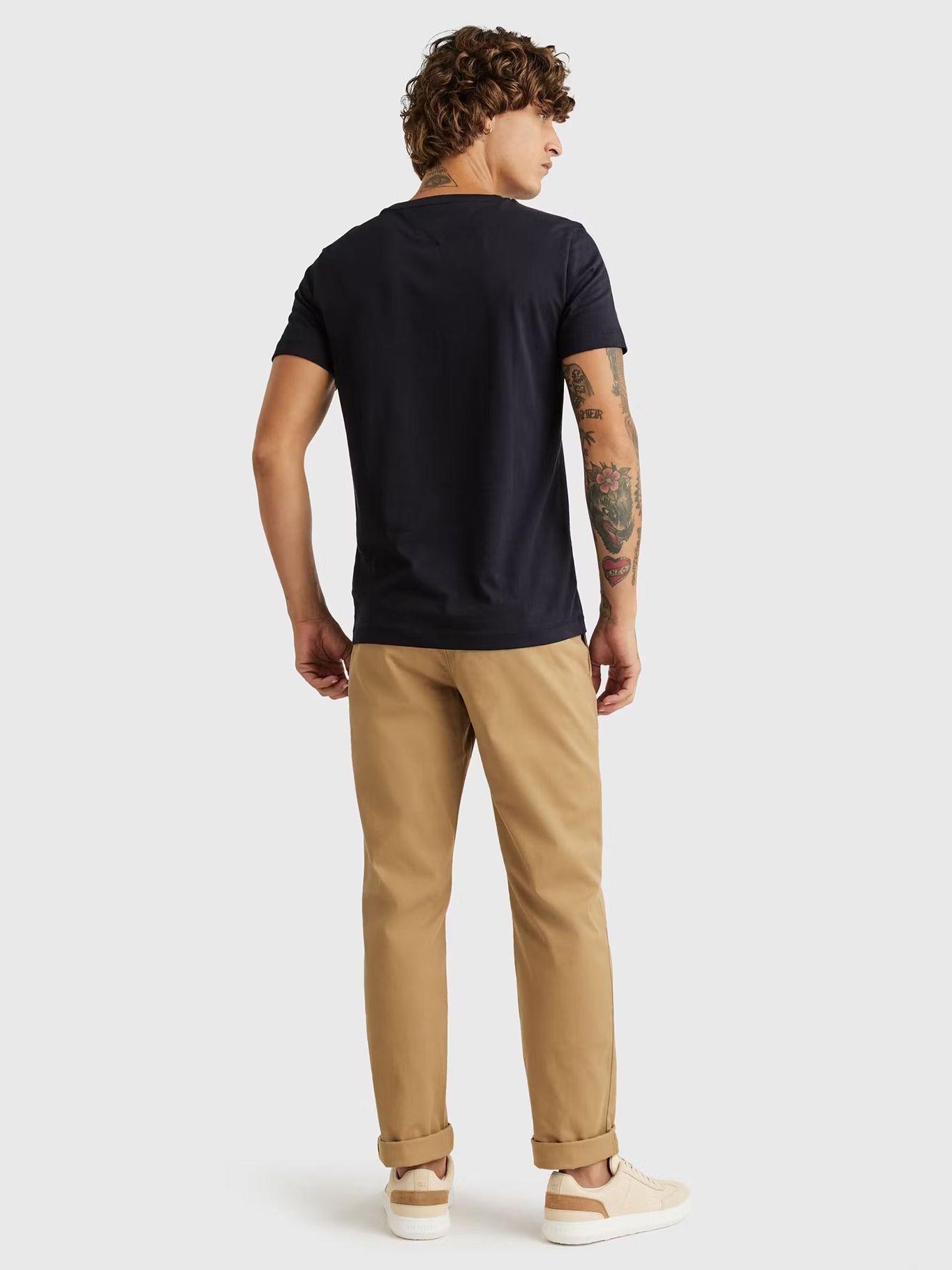 Polera Brand Small Logo Azul Tommy Hilfiger-2