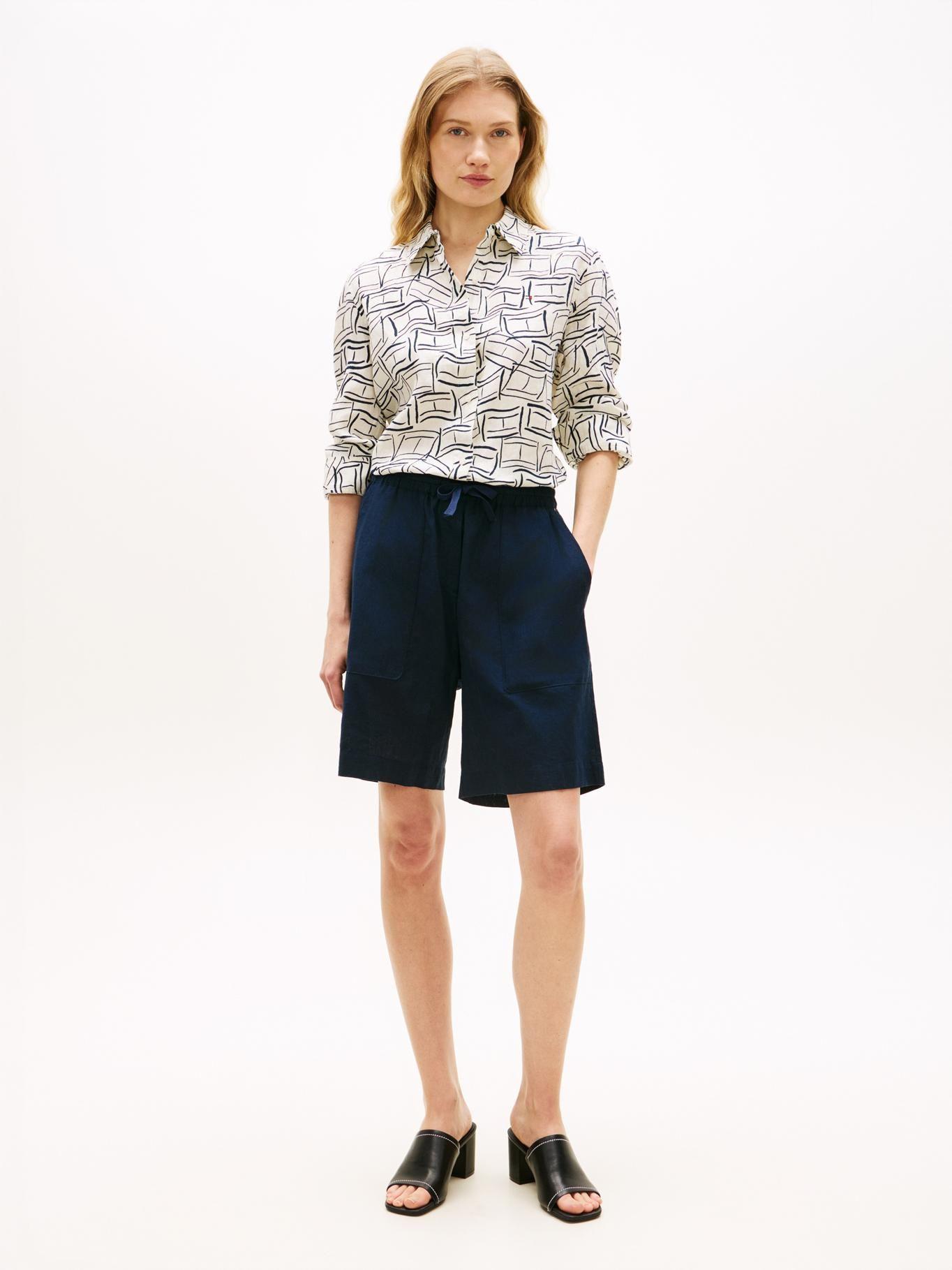 Camisa De Lino Relaxed Fit-1