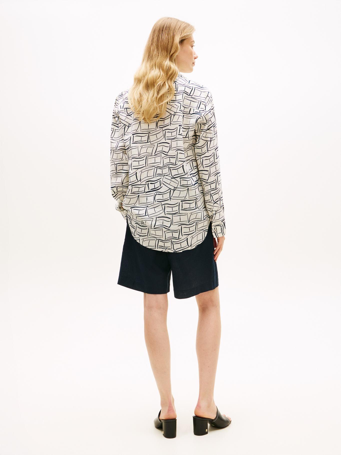 Camisa De Lino Relaxed Fit-2