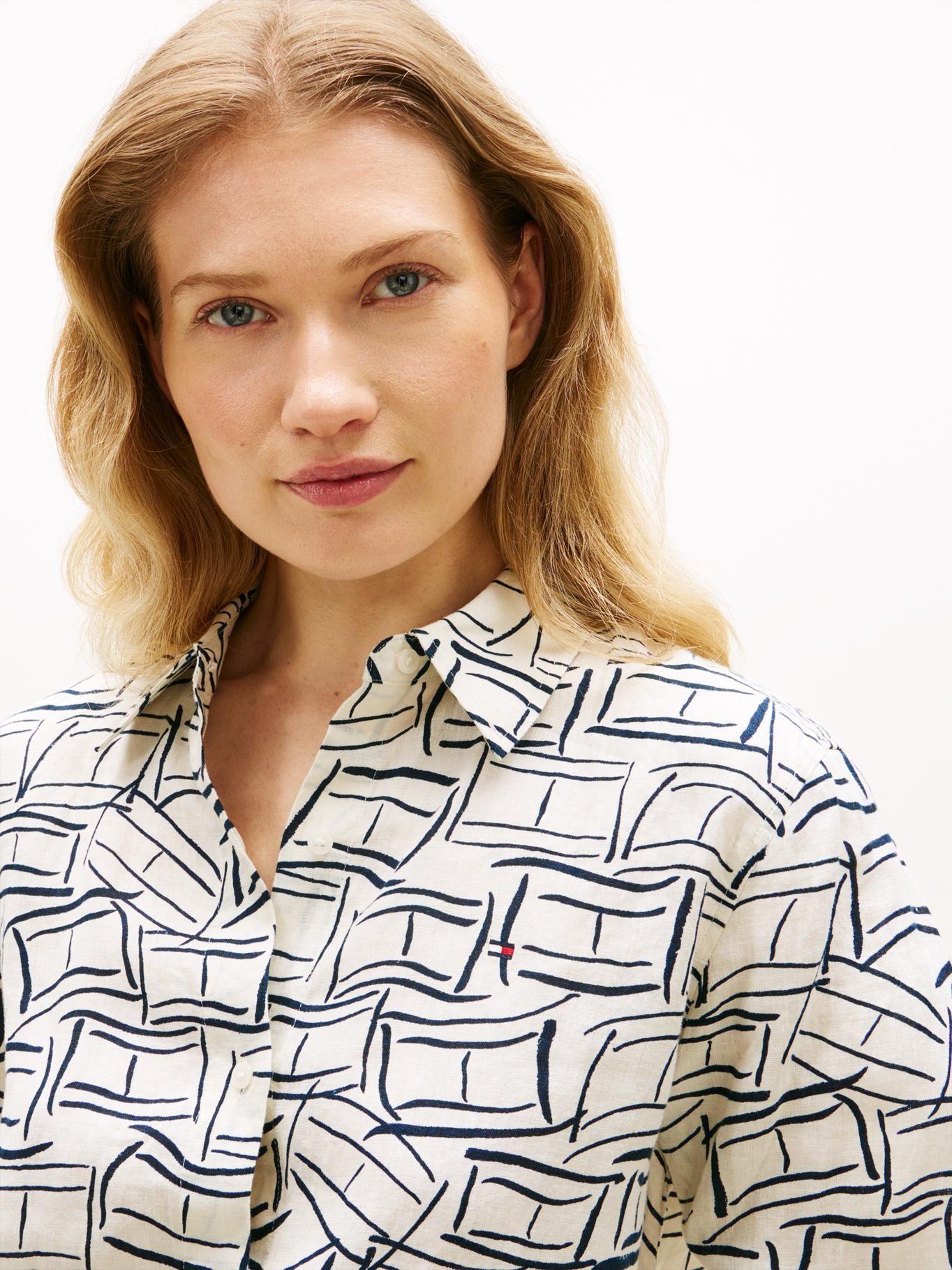Camisa De Lino Relaxed Fit-3