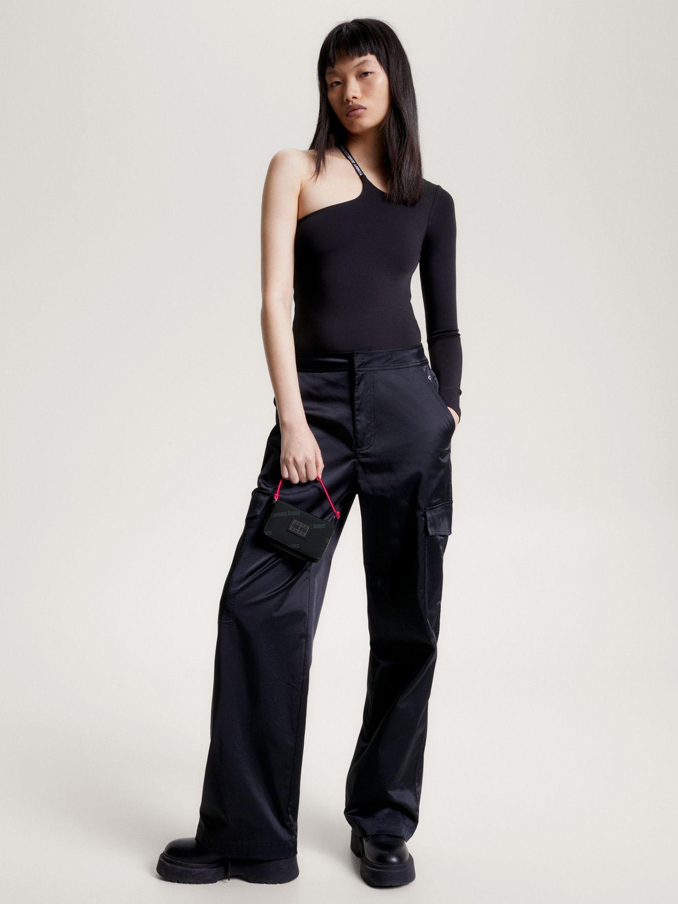 Billetera Skater Girl Negro Tommy Hilfiger-1