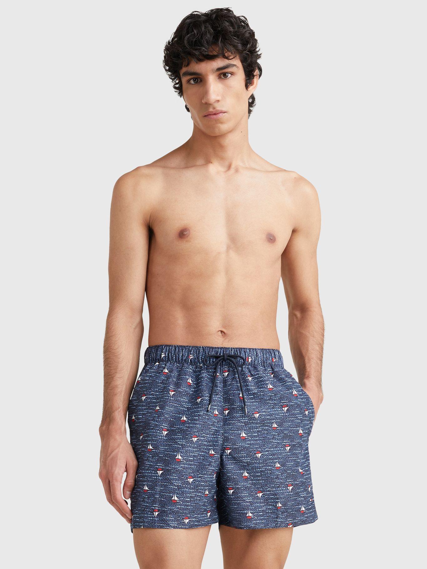 Traje De Baño Essential Diseño Azul Tommy Hilfiger-0