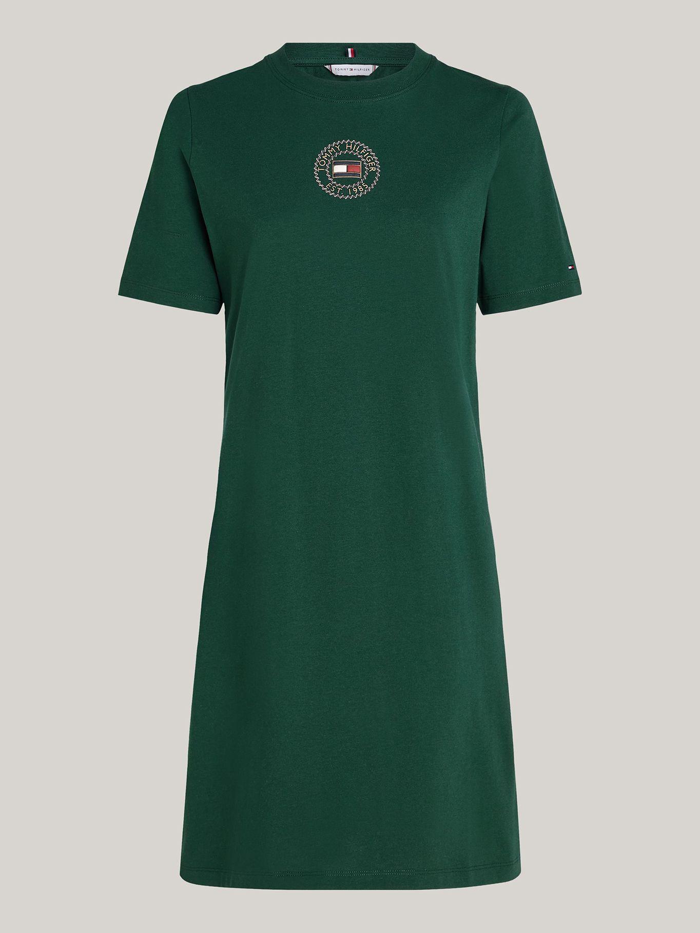 Vestido Logo Nautico Regular Fit Verde Tommy Hilfiger-4