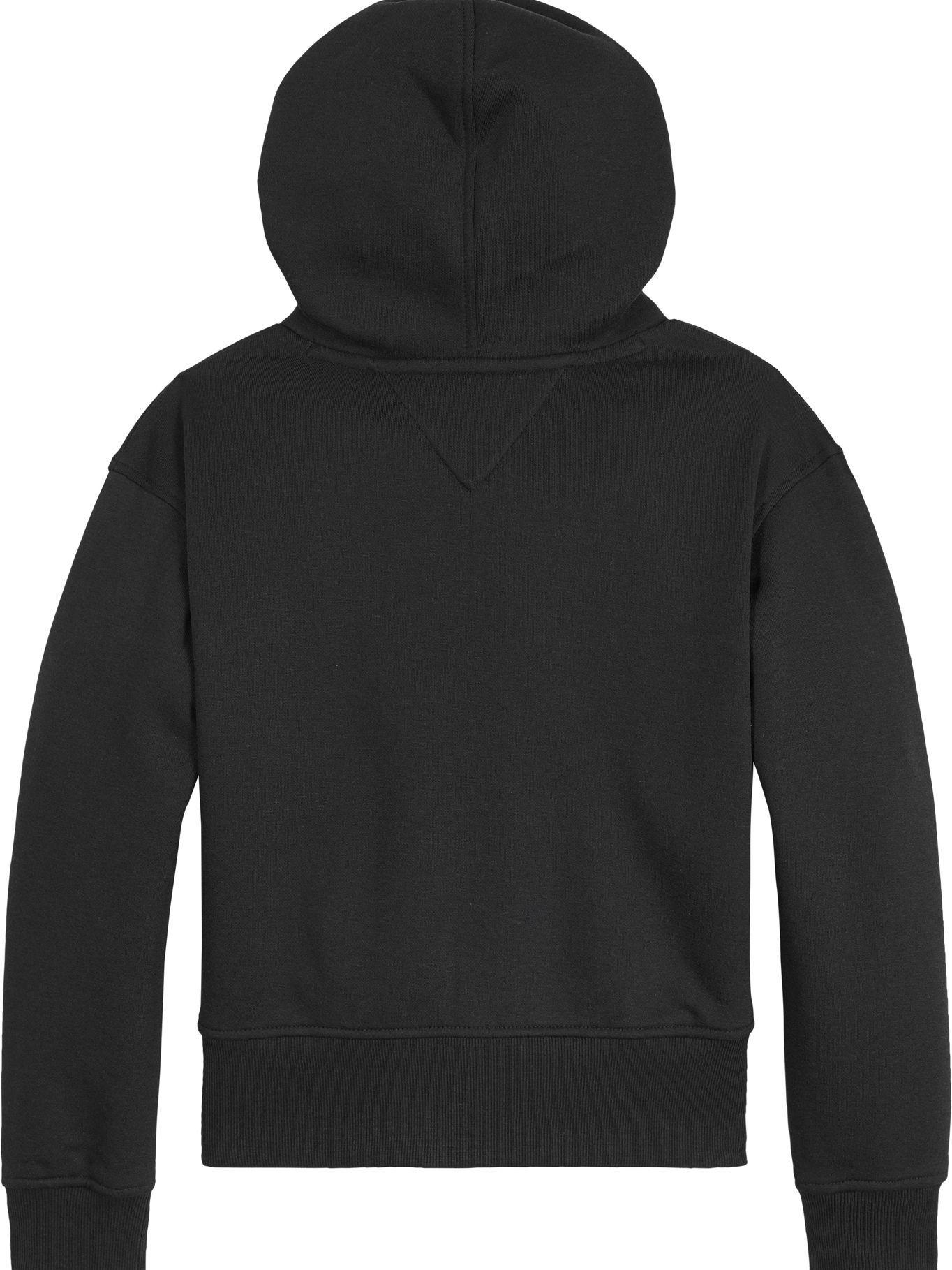 Polerón Hoodie Shine Logo Negro Tommy Hilfiger MY2-1