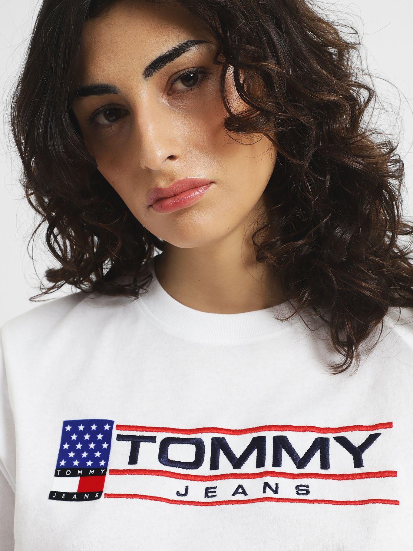 Polera Classic Modern Con Logo Blanco Tommy Hilfiger-3