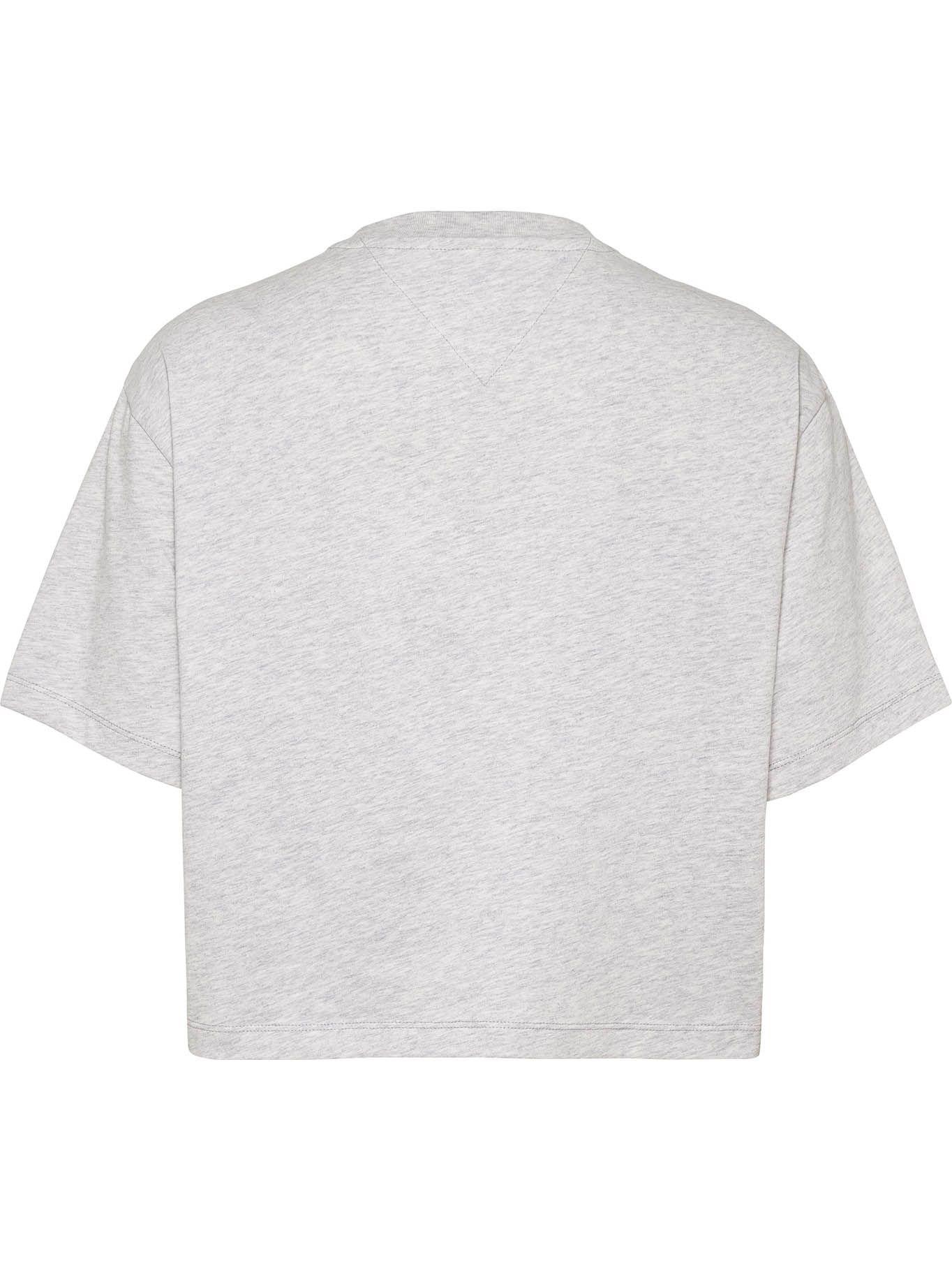 Polera Modern Crop Oversize Gris Tommy Jeans-1