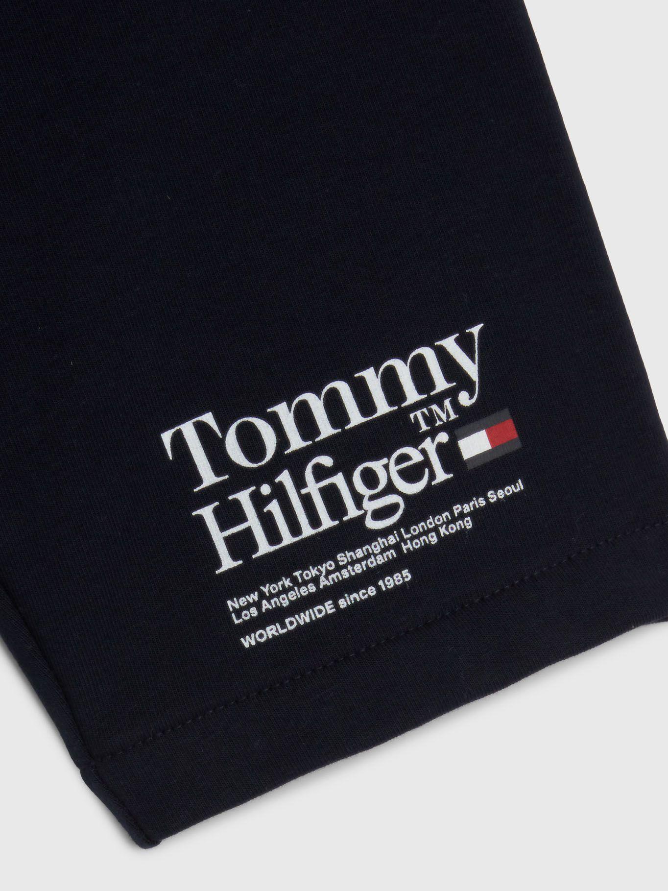 Calzas Timeless Con Logo Azul Tommy Hilfiger-2