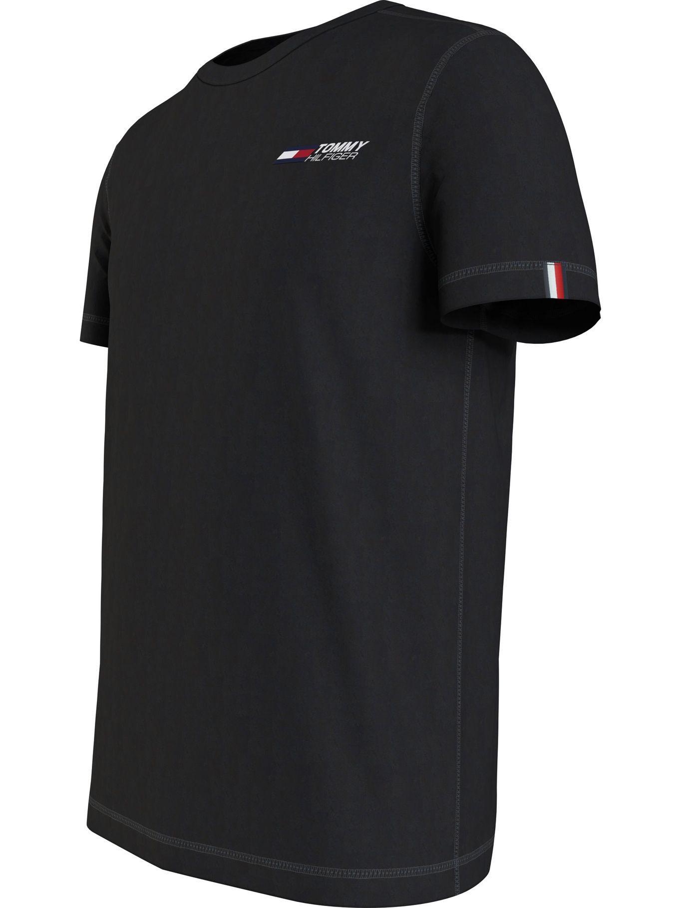 Polera Sport Con Logo Slim Fit Negro Tommy Hilfiger-3