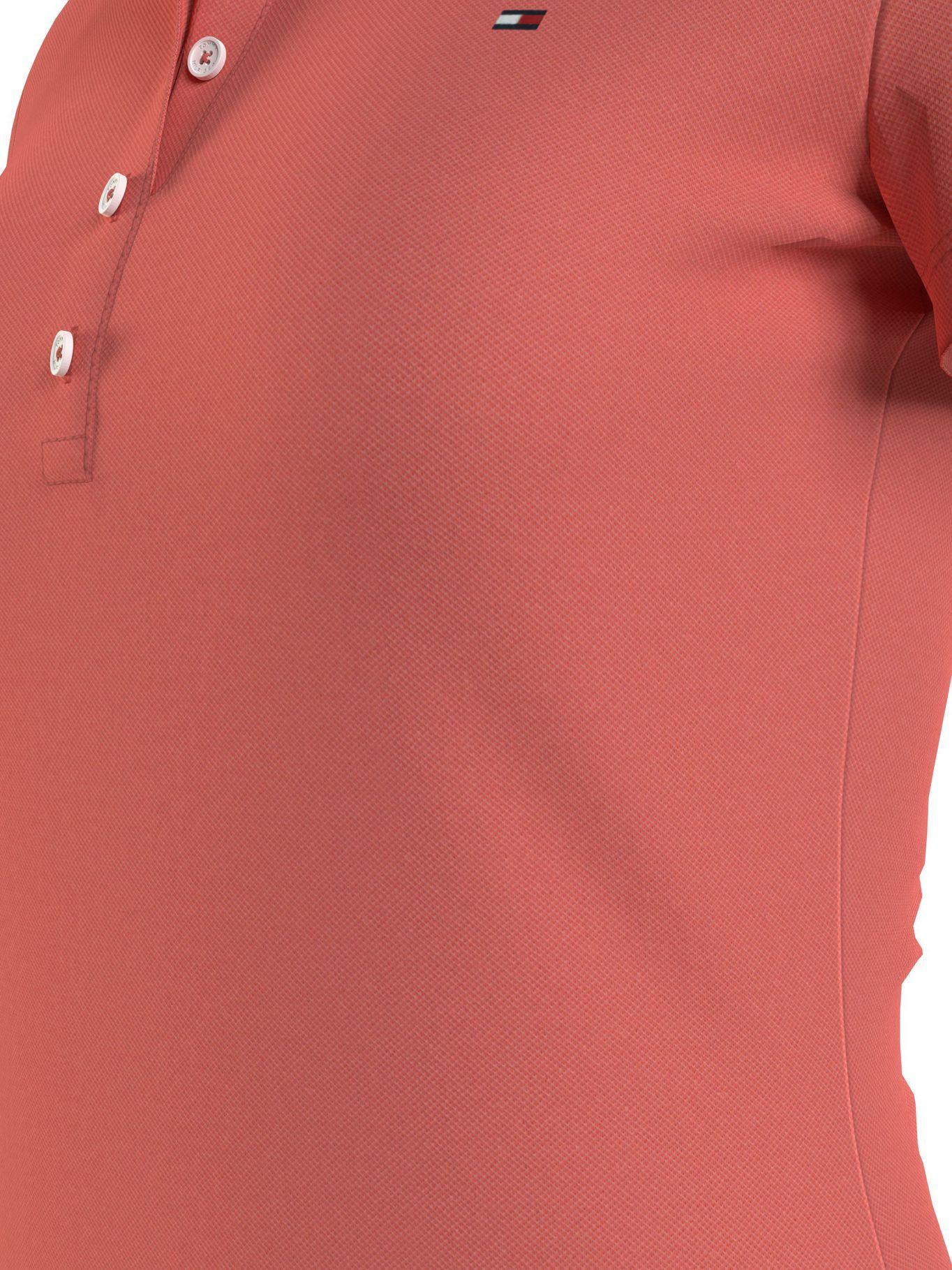 Polo Básica Slim Fit Rosado Tommy Hilfiger JN2-3