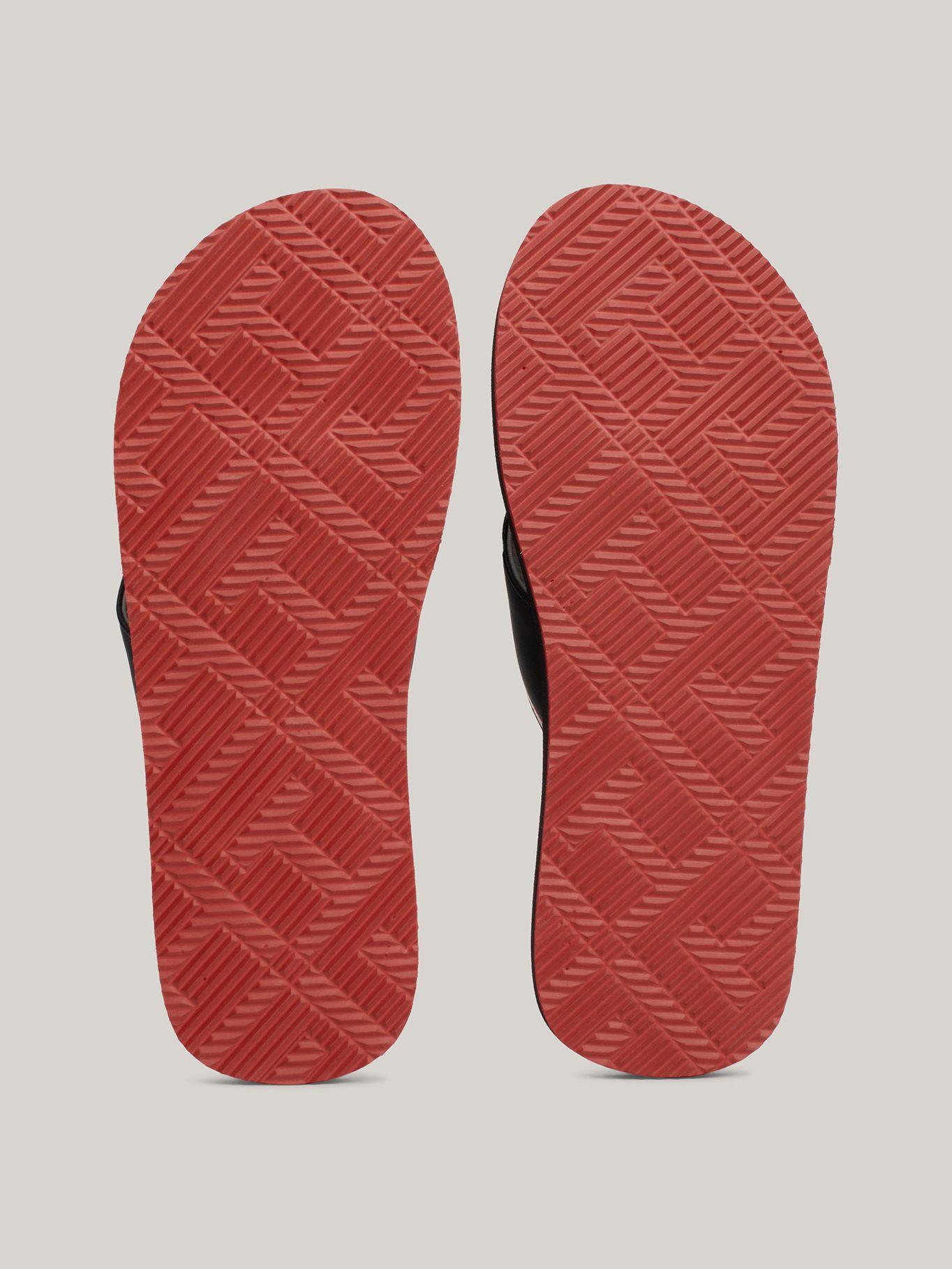 Sandalias Con Logo En La Tira Negro Tommy Hilfiger-3