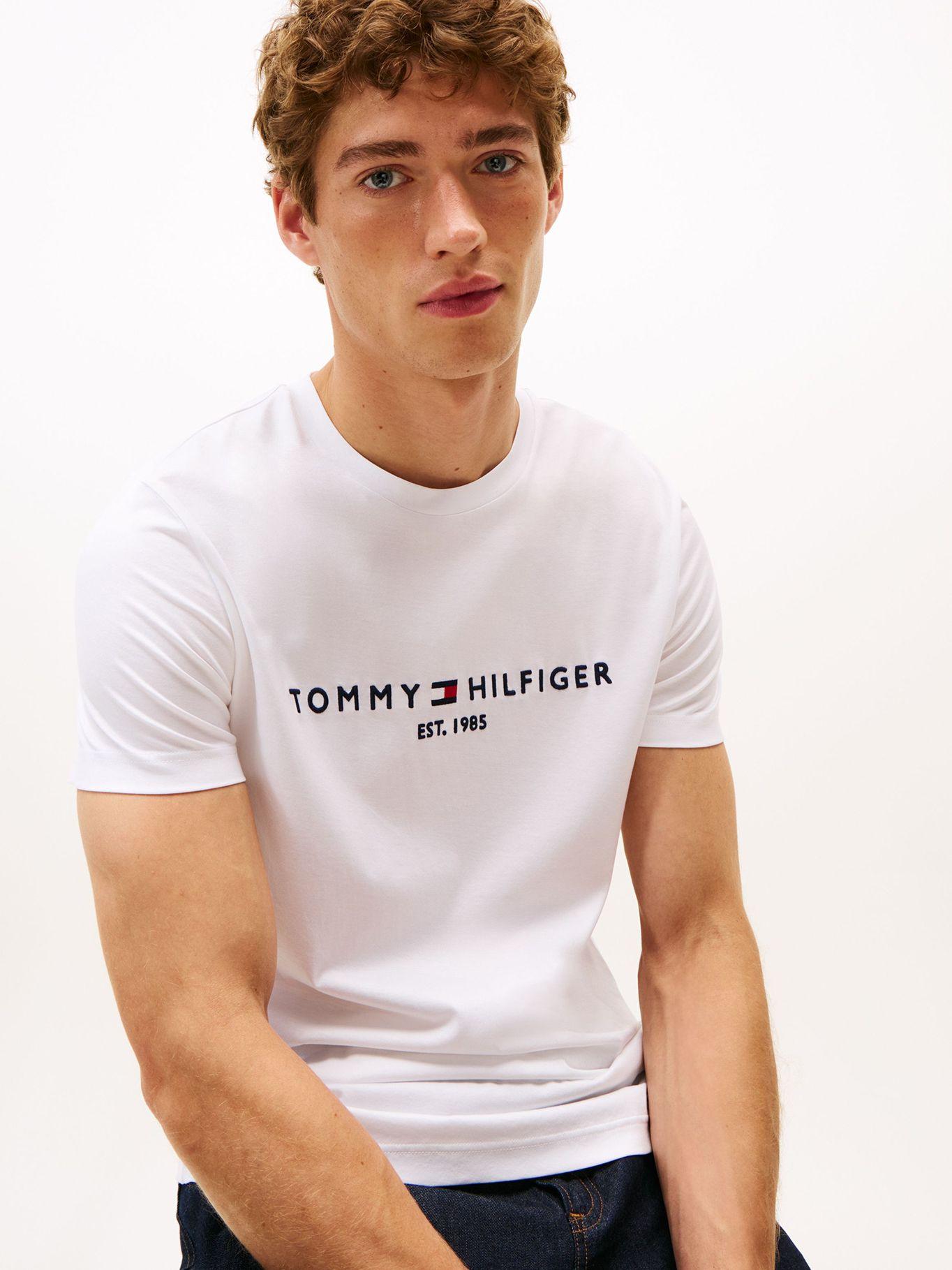 Polera Im Core Logo Slim Fit Blanco Tommy Hilfiger-3