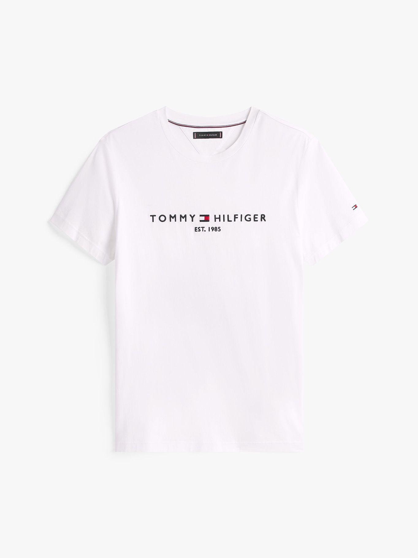 Polera Im Core Logo Slim Fit Blanco Tommy Hilfiger-4