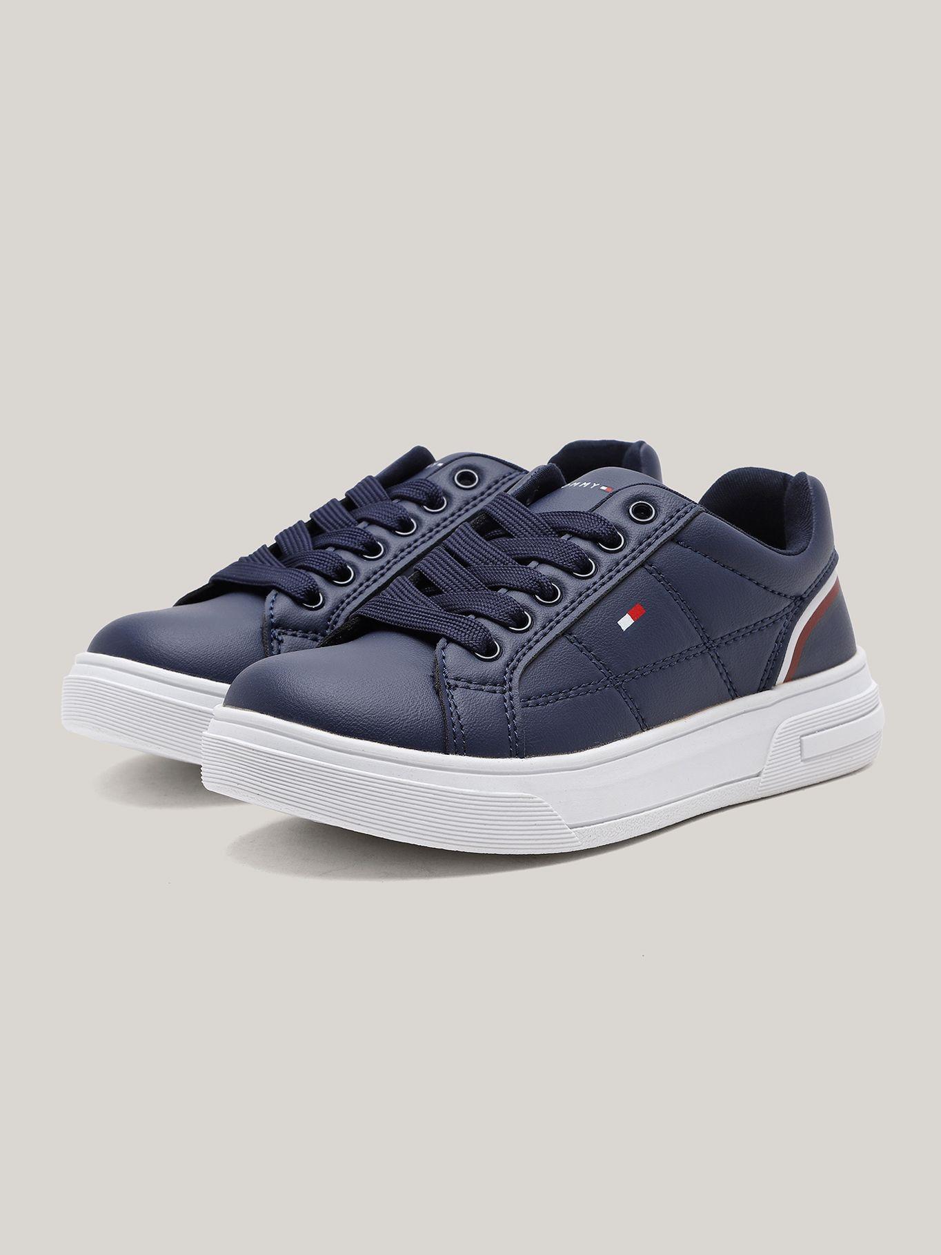 ZAPATILLAS CORDONES Y LOGO AZUL TOMMY HILFIGER-4