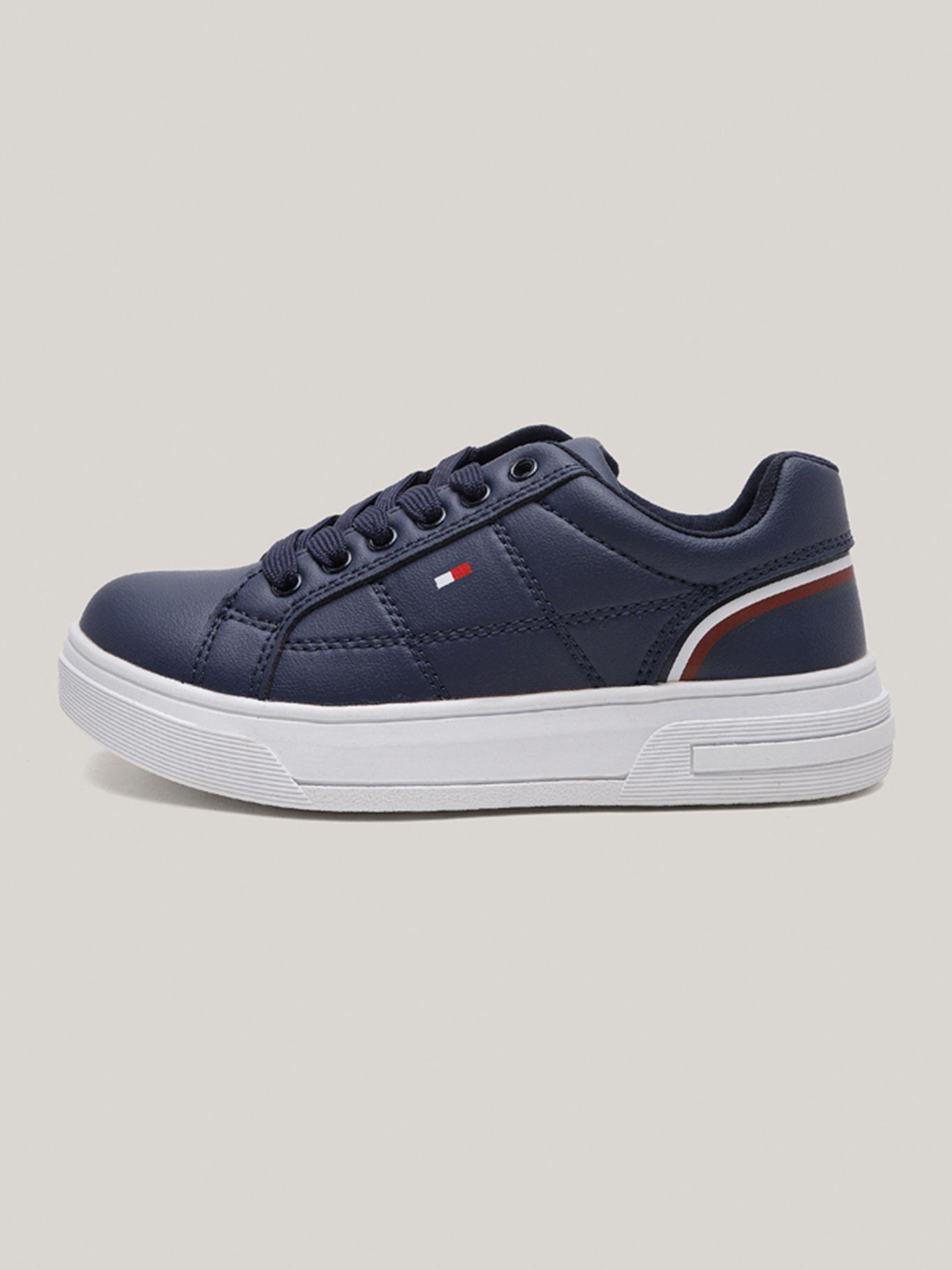 ZAPATILLAS CORDONES Y LOGO AZUL TOMMY HILFIGER-6