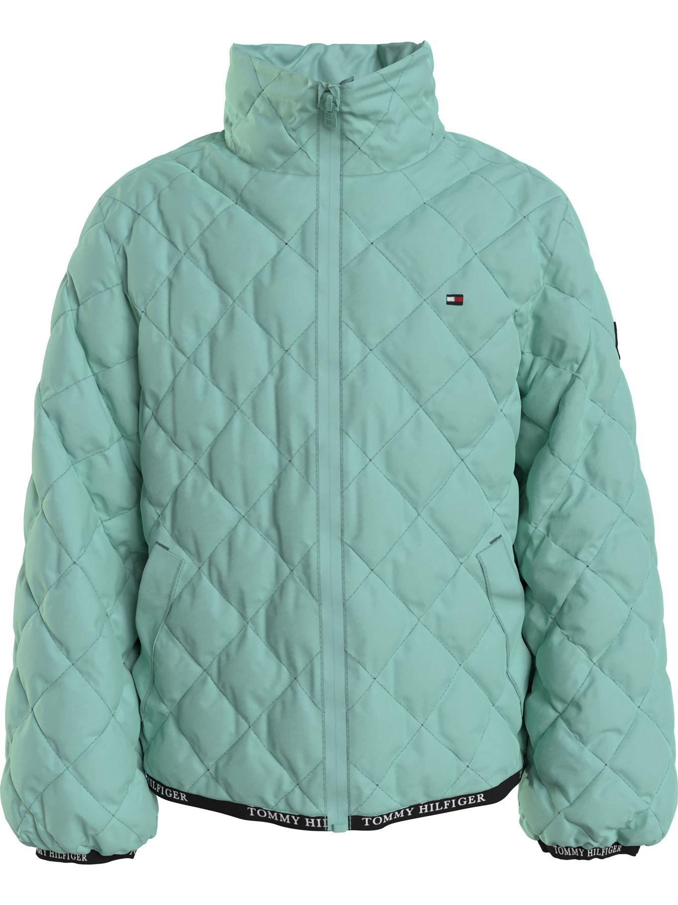 Chaqueta Diamond Quilted Verde Tommy Hilfiger-0