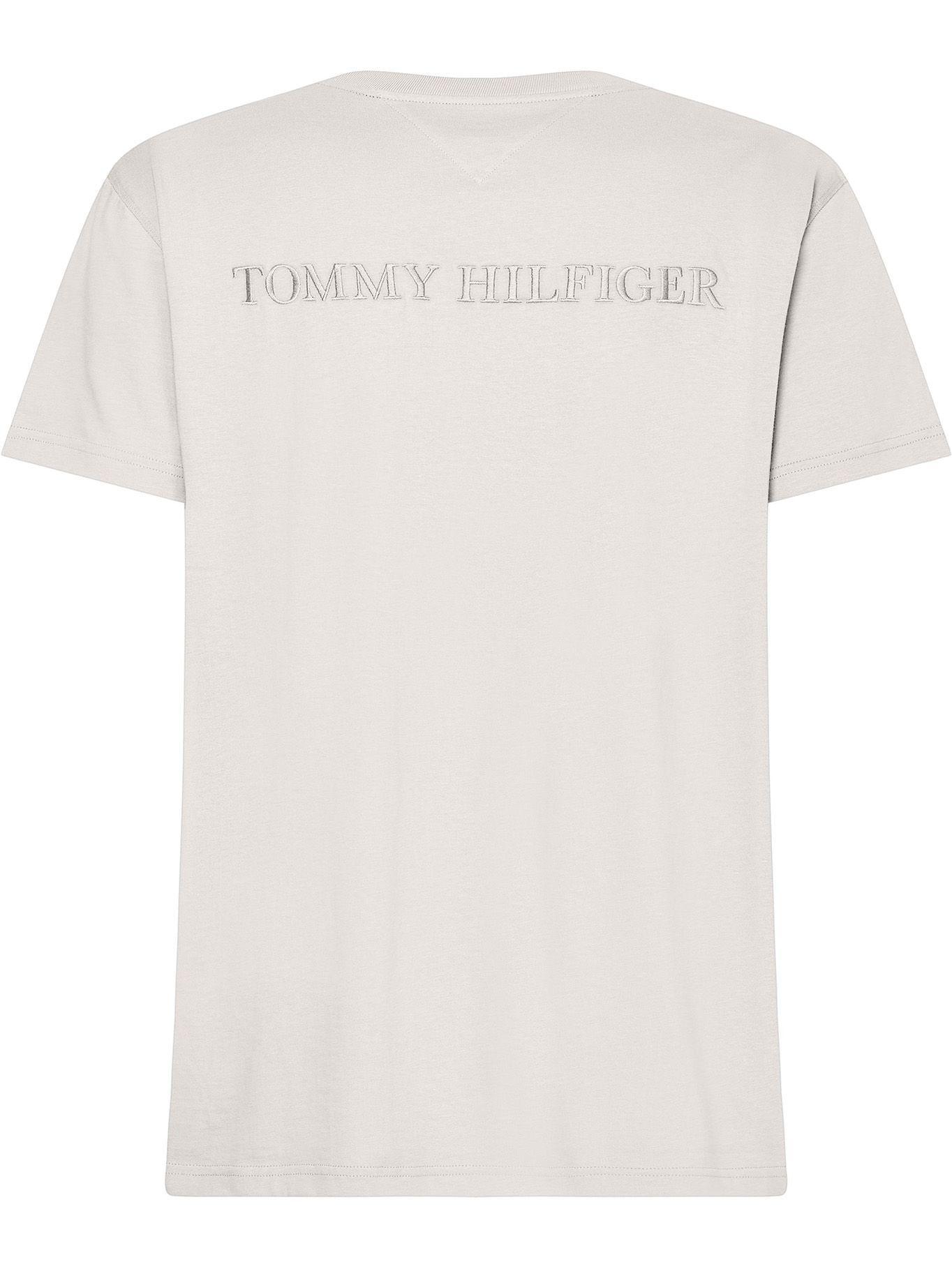 Polera Con Logo Earth Beige Tommy Hilfiger JN2-1