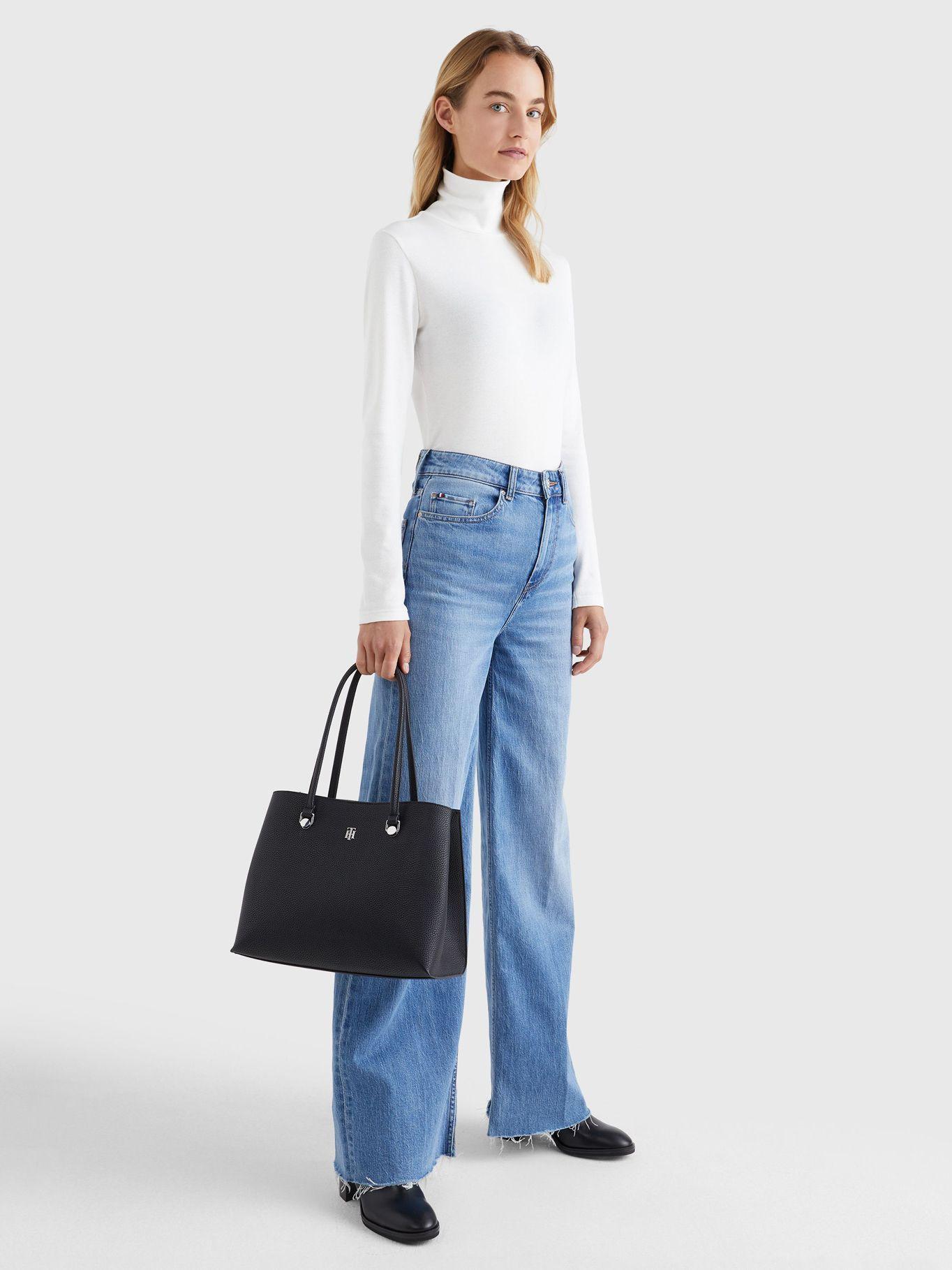 Tote Element Monogram Negro Tommy Hilfiger-4