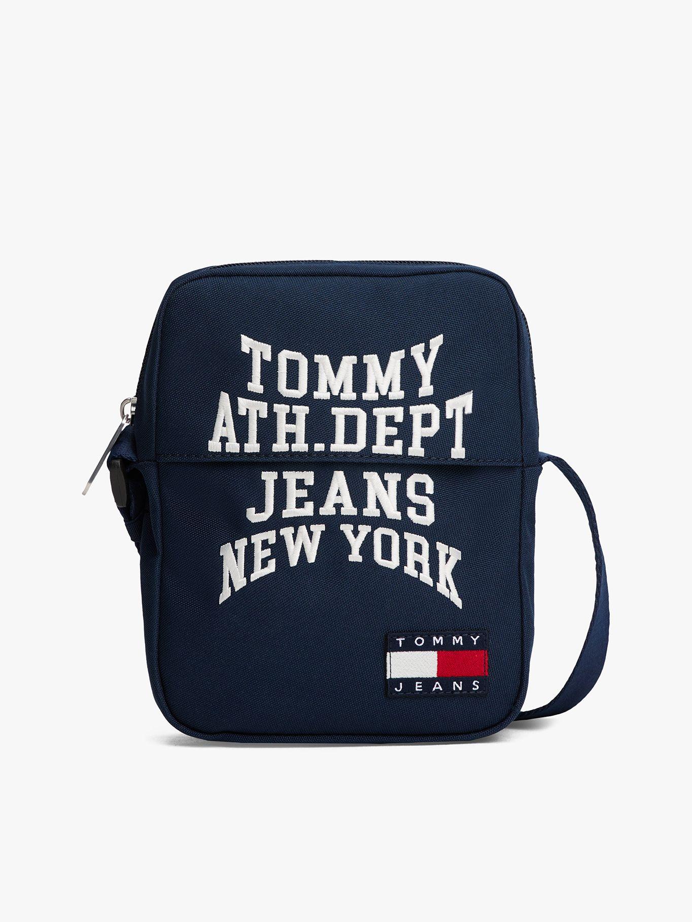 Bolso Reporter Con Logo Gráfico Azul Tommy Jeans-0