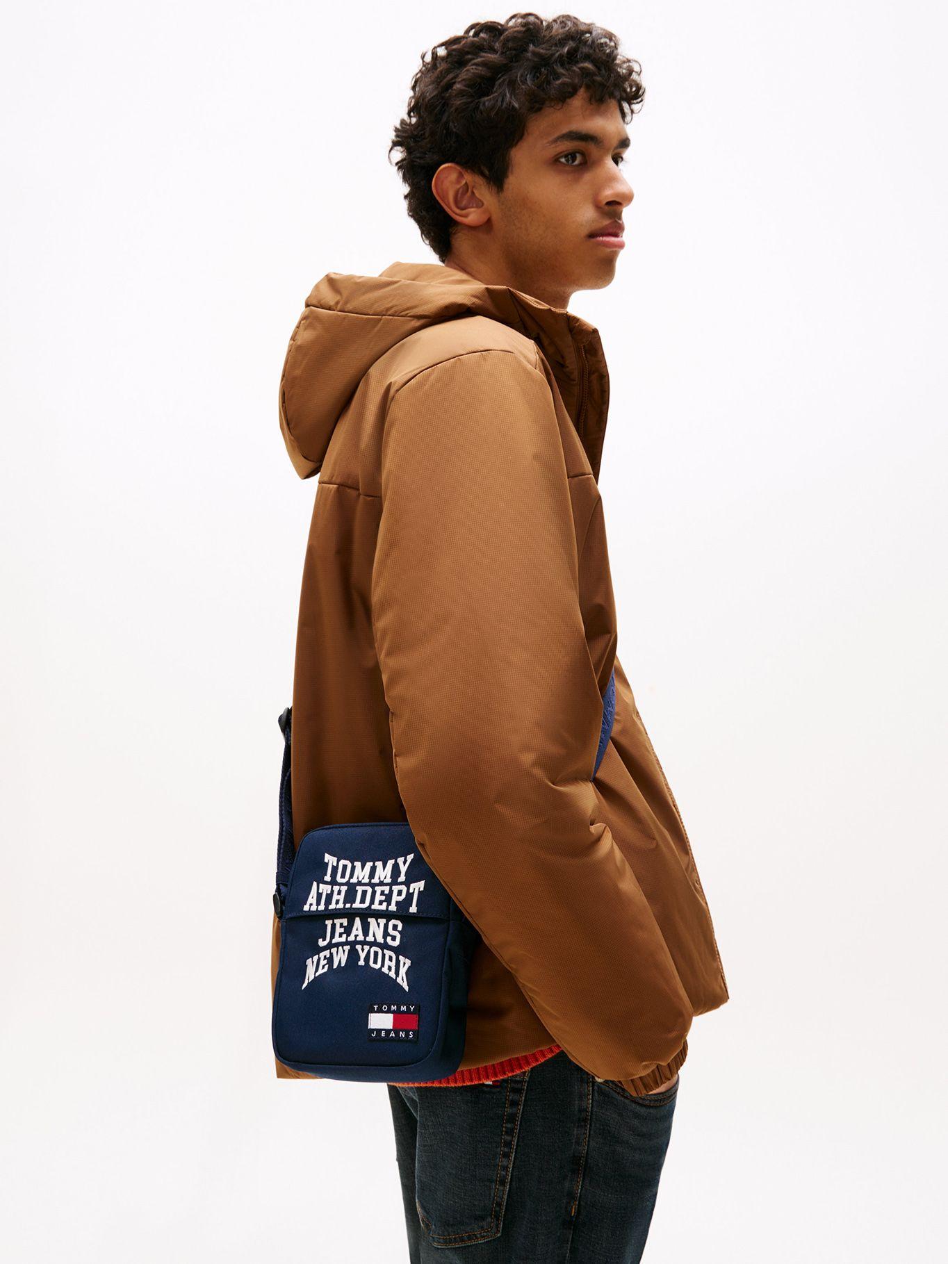 Bolso Reporter Con Logo Gráfico Azul Tommy Jeans-1