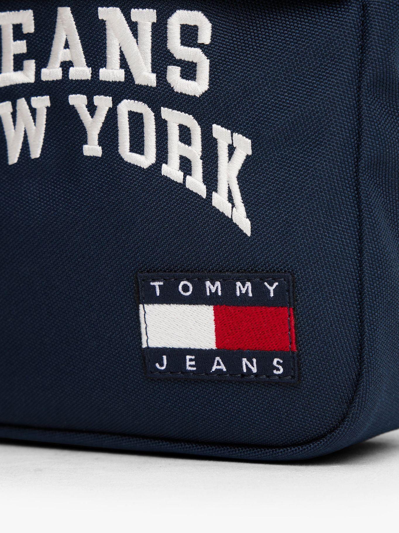 Bolso Reporter Con Logo Gráfico Azul Tommy Jeans-4