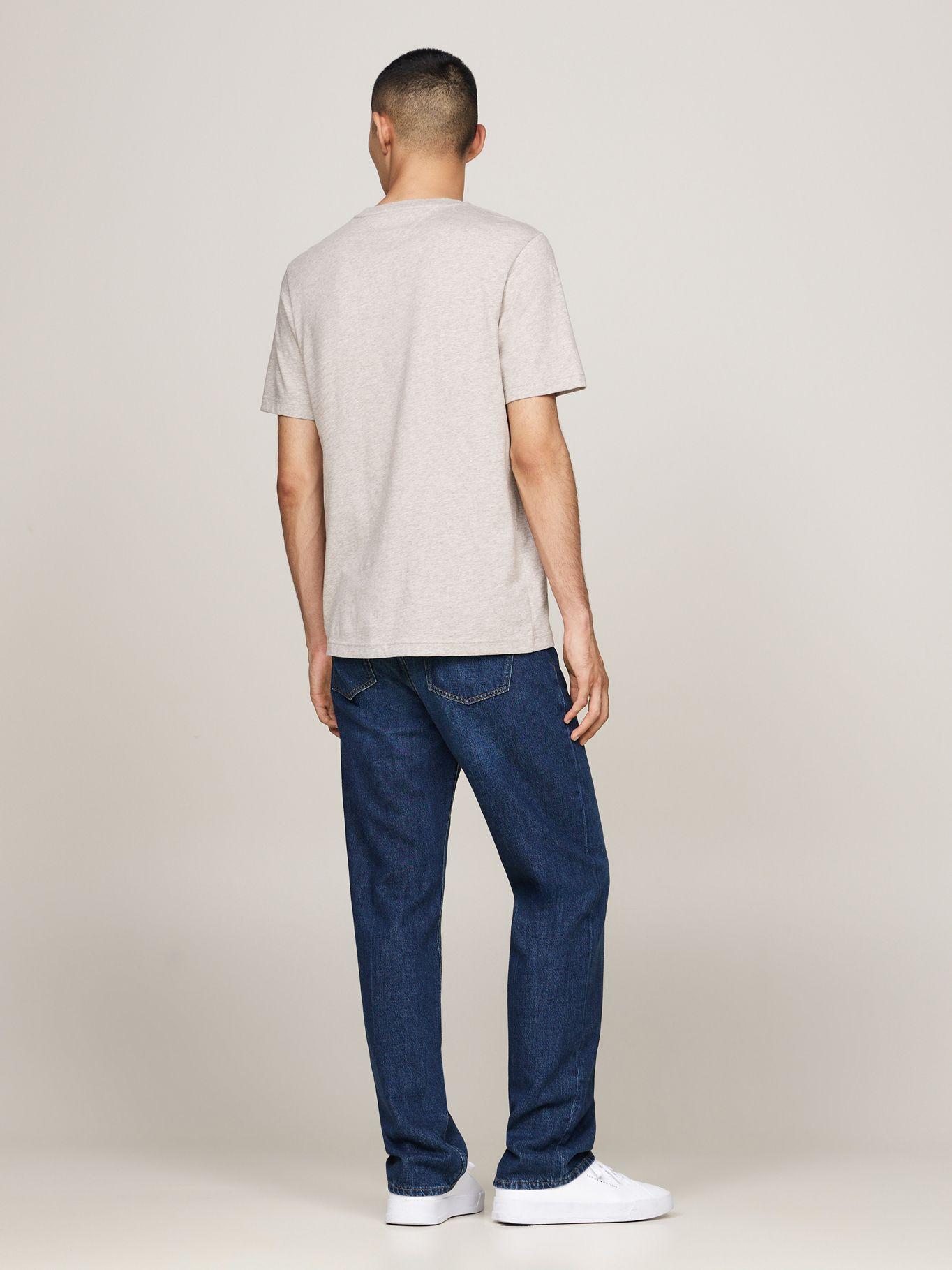 Polera Chest Insert Logo Beige Tommy Hilfiger-2