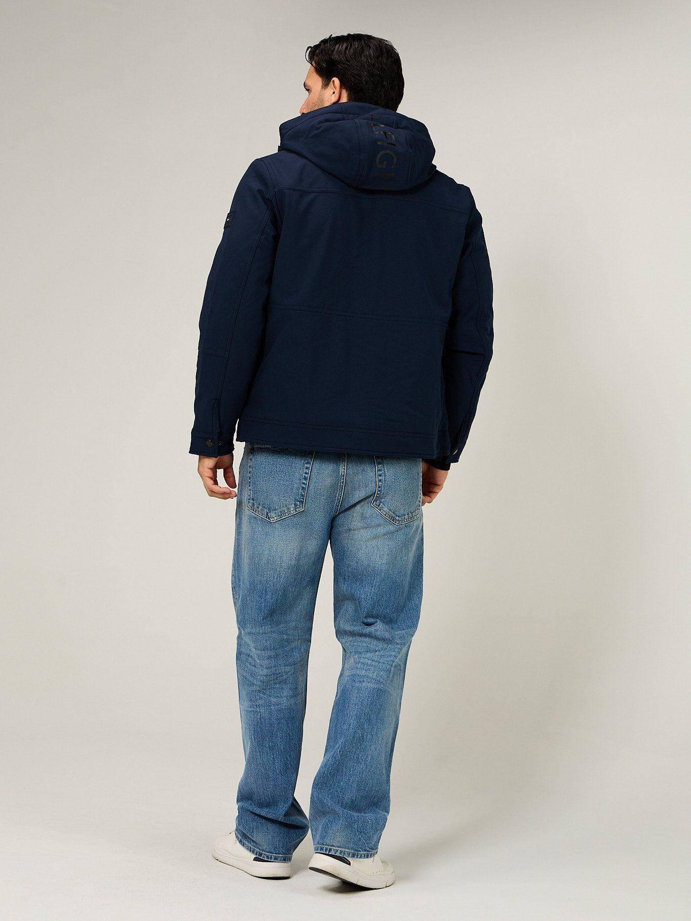 Chaqueta Soft Shell Con Gorro Azul Tommy Hilfiger-2