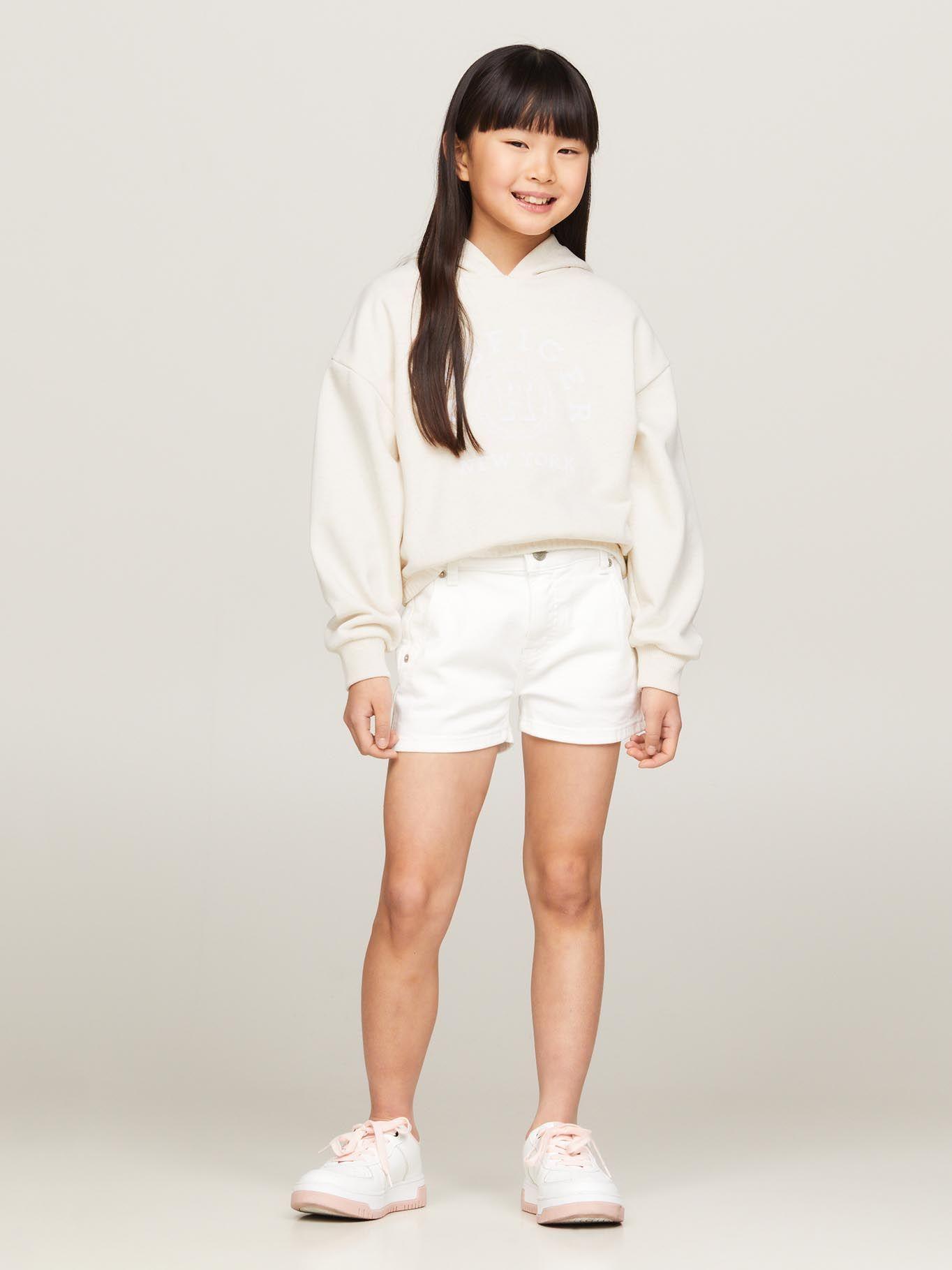 Polerón Hoodie Varsity Relaxed Blanco Tommy Hilfiger-1
