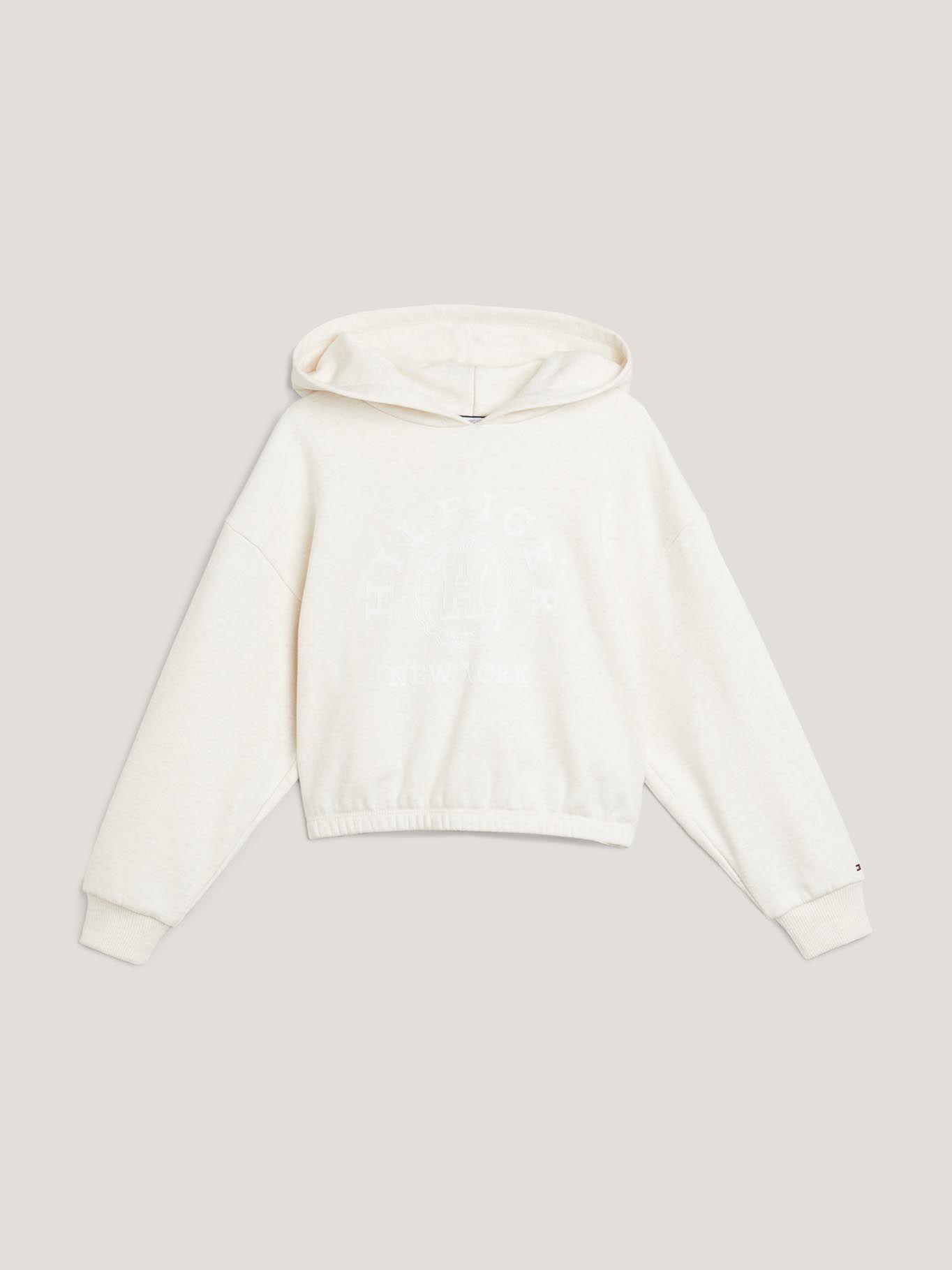Polerón Hoodie Varsity Relaxed Blanco Tommy Hilfiger-4