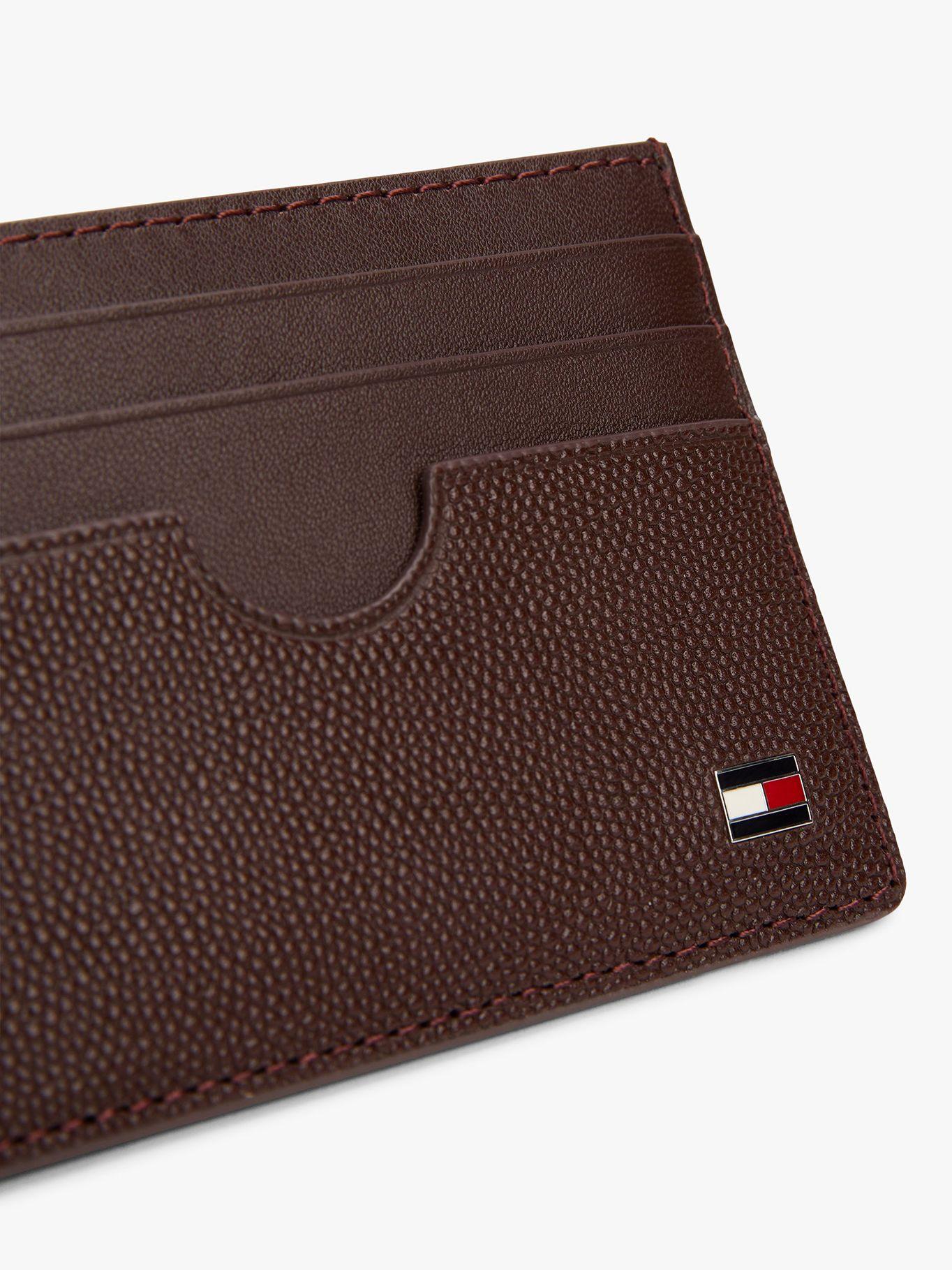 Tarjetero Flag De Cuero Con Logo Café Tommy Hilfiger-2