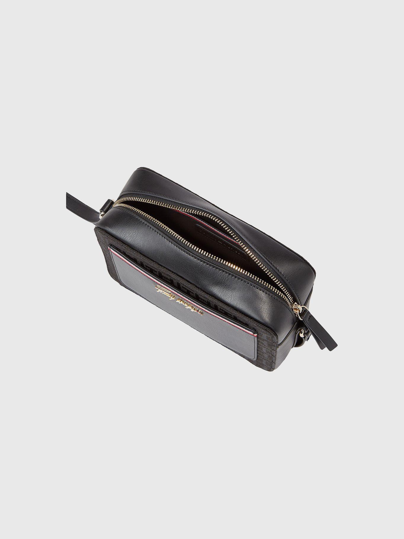 Bandolera Crossover Jacquard Negro Tommy Hilfiger-2