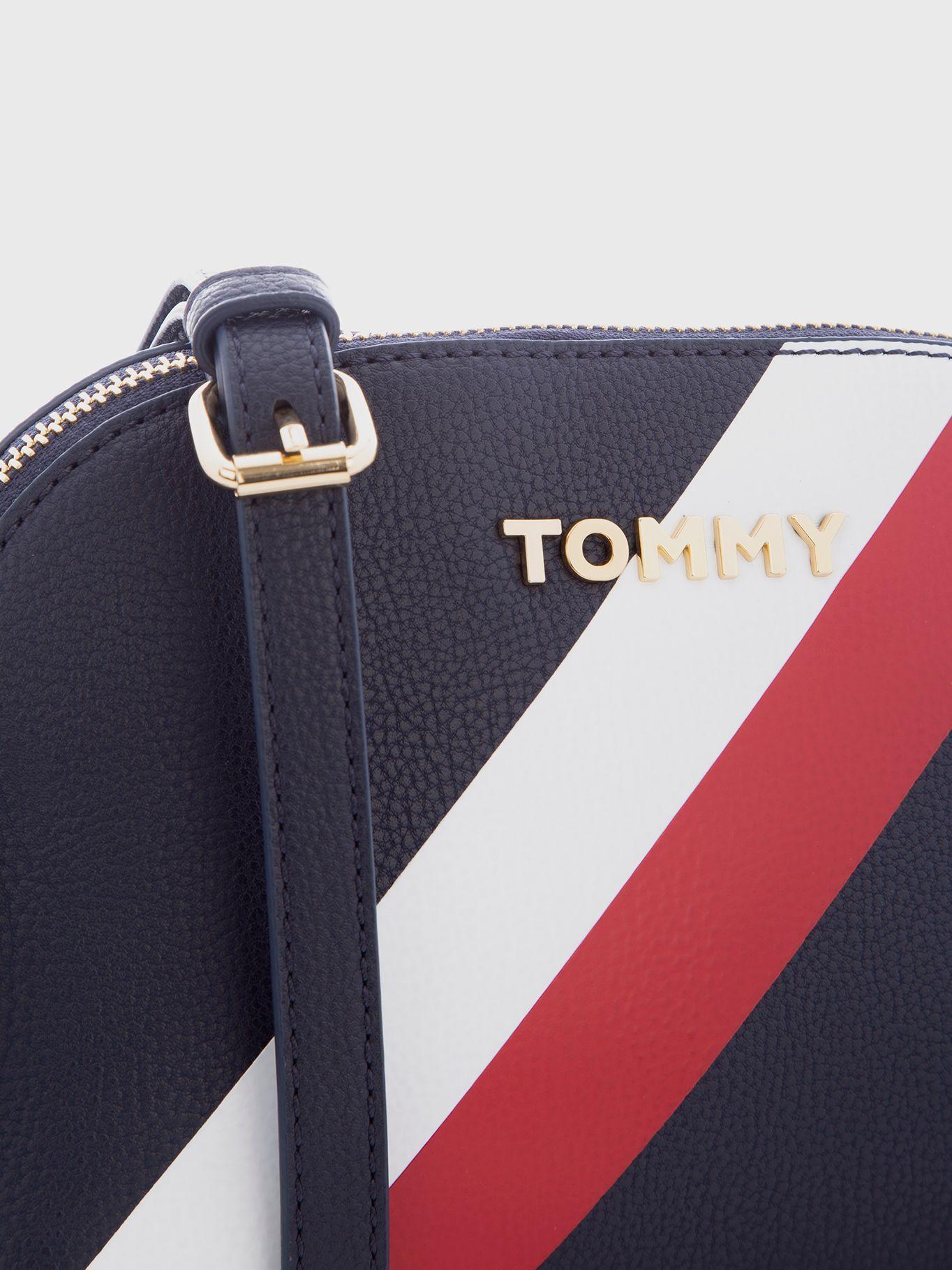 Cartera Crossboy Global Stripe Azul Tommy Hilfiger-2