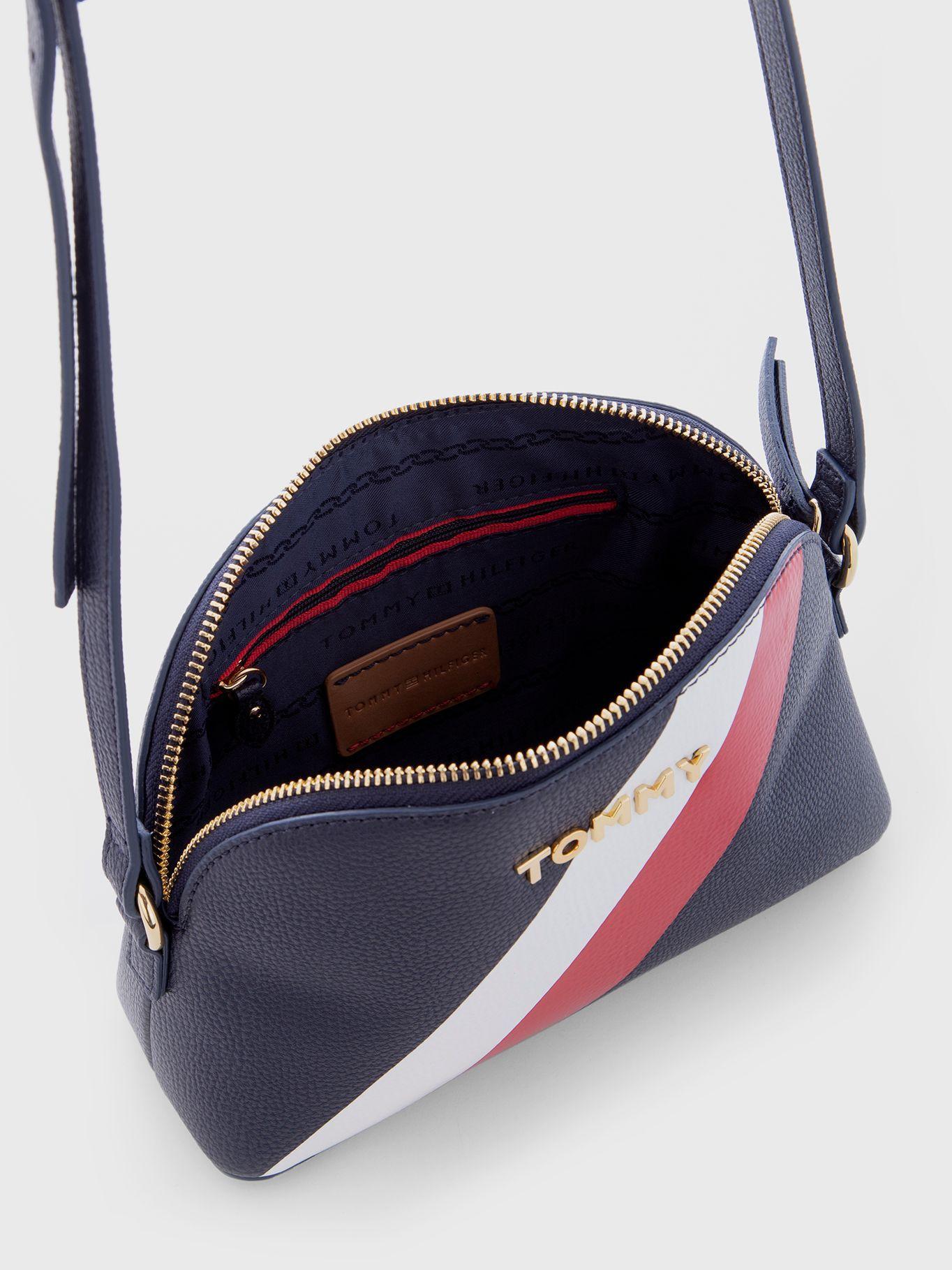 Cartera Crossboy Global Stripe Azul Tommy Hilfiger-3