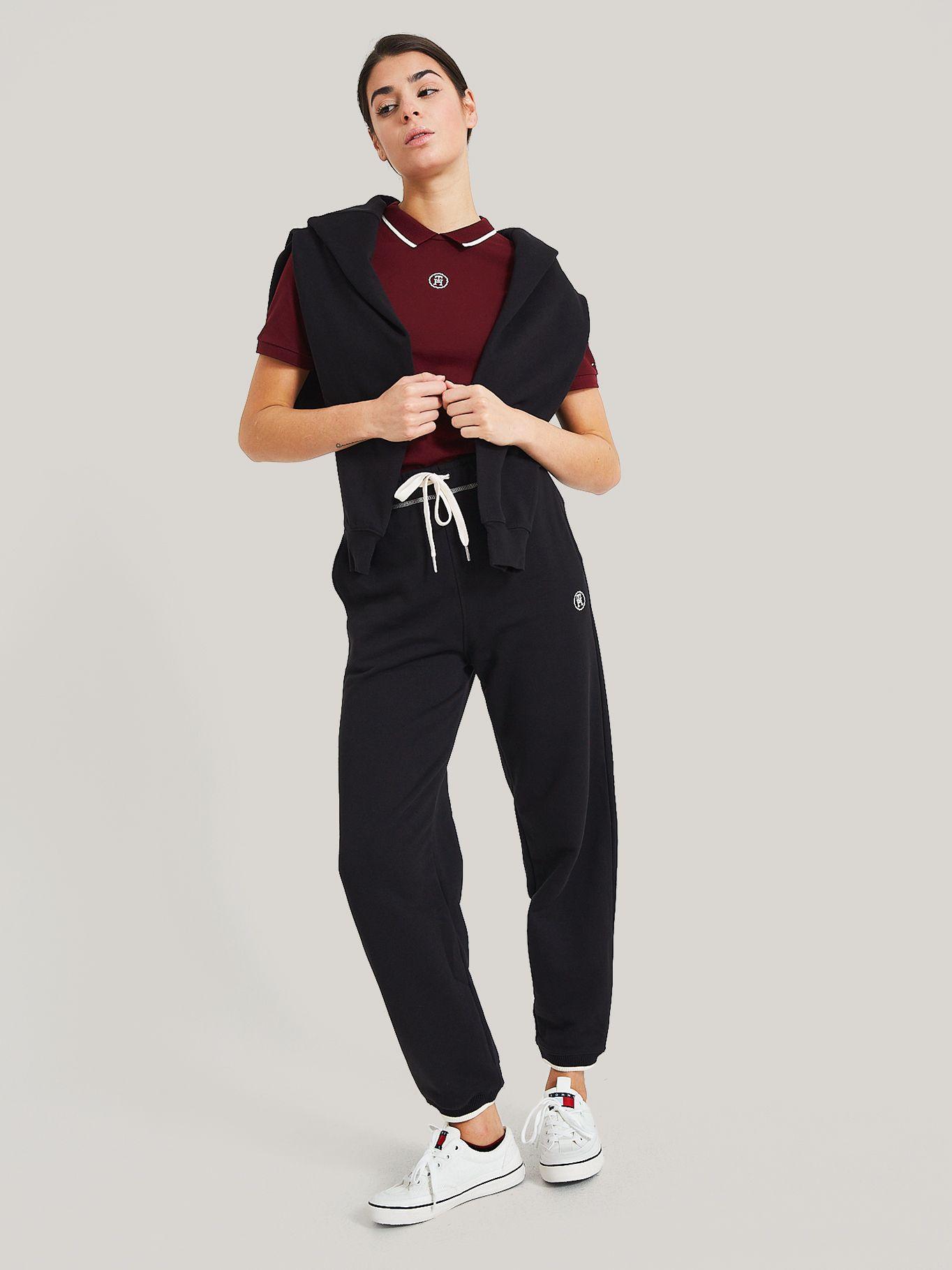 JOGGER LOGO MONOGRAM NEGRO TOMMY HILFIGER-1