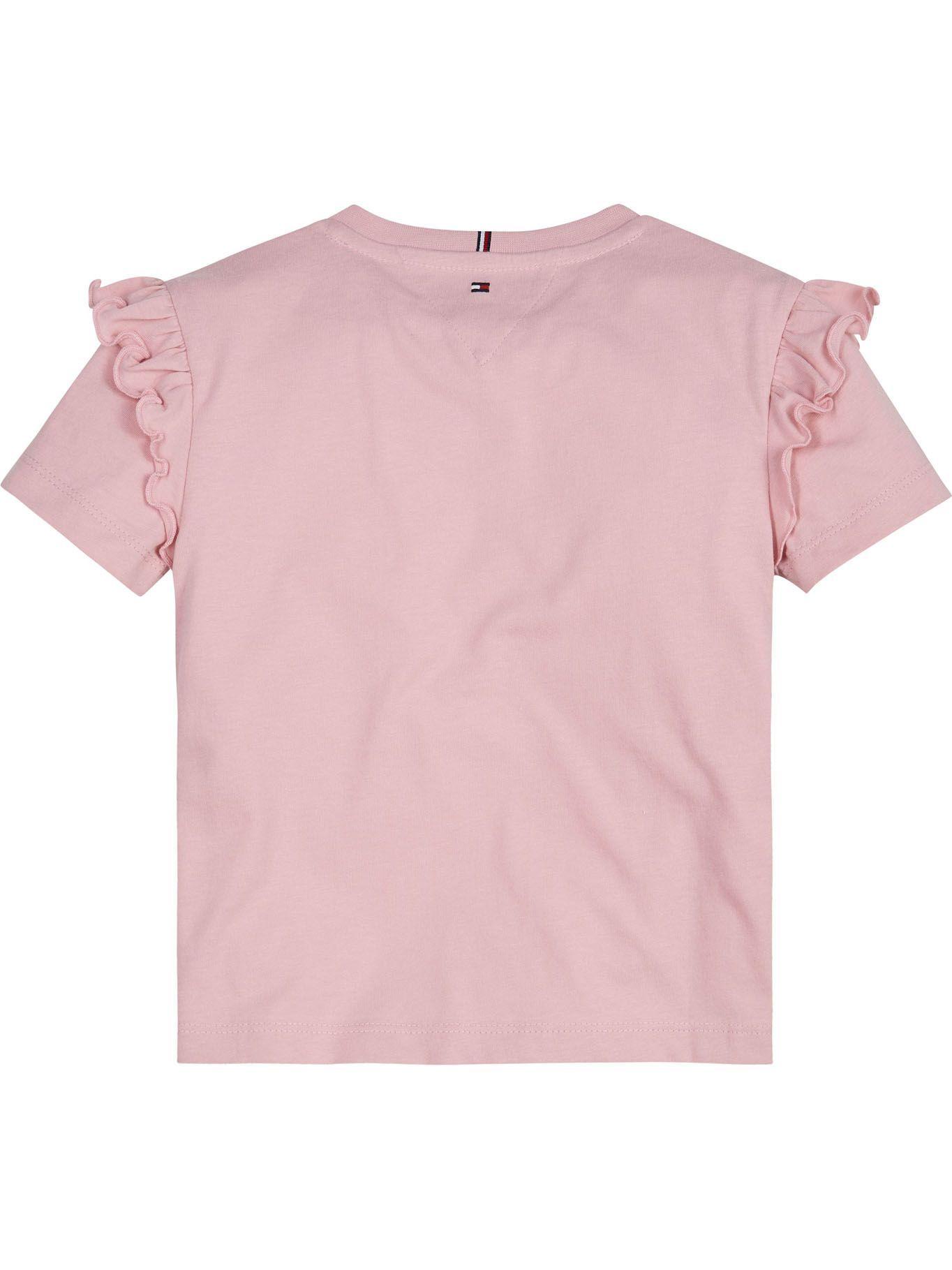 Polera Essential Con Logo Rosado Tommy Hilfiger N22-1