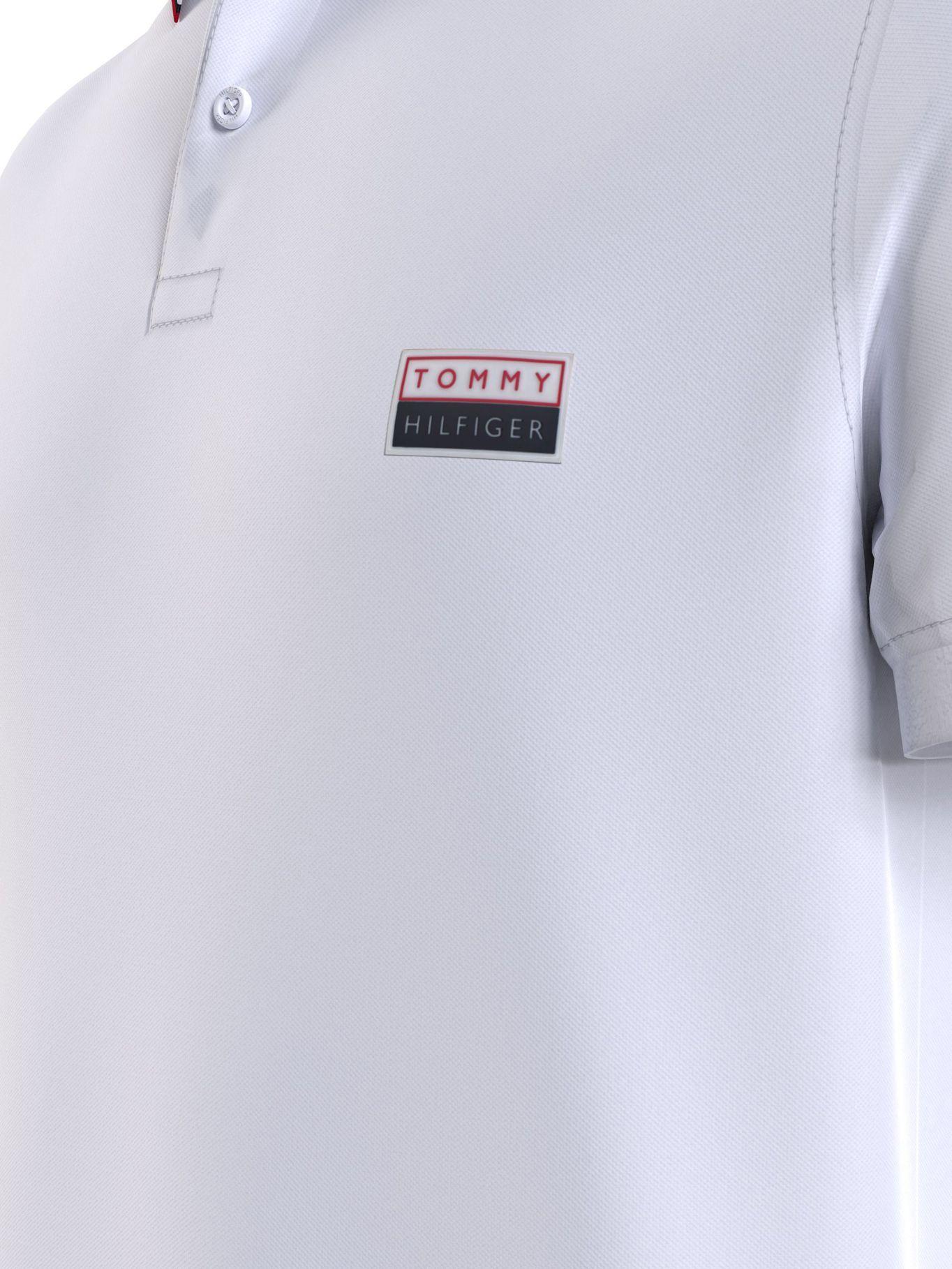 Polo Badge Tipped Regular Fit Blanco Tommy Hilfiger-2
