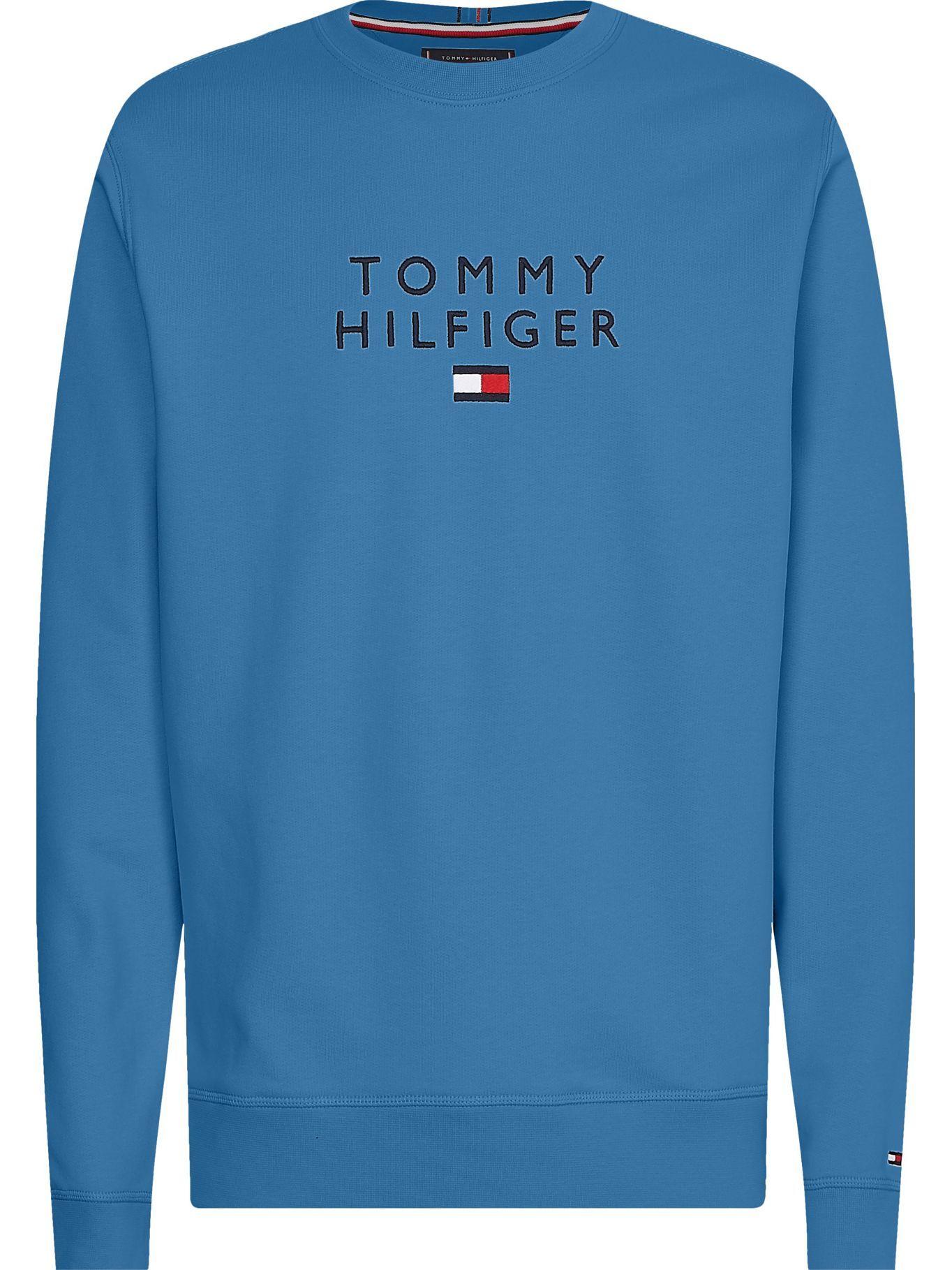 Polerón Essential Flag Azul Tommy Hilfiger F2-0