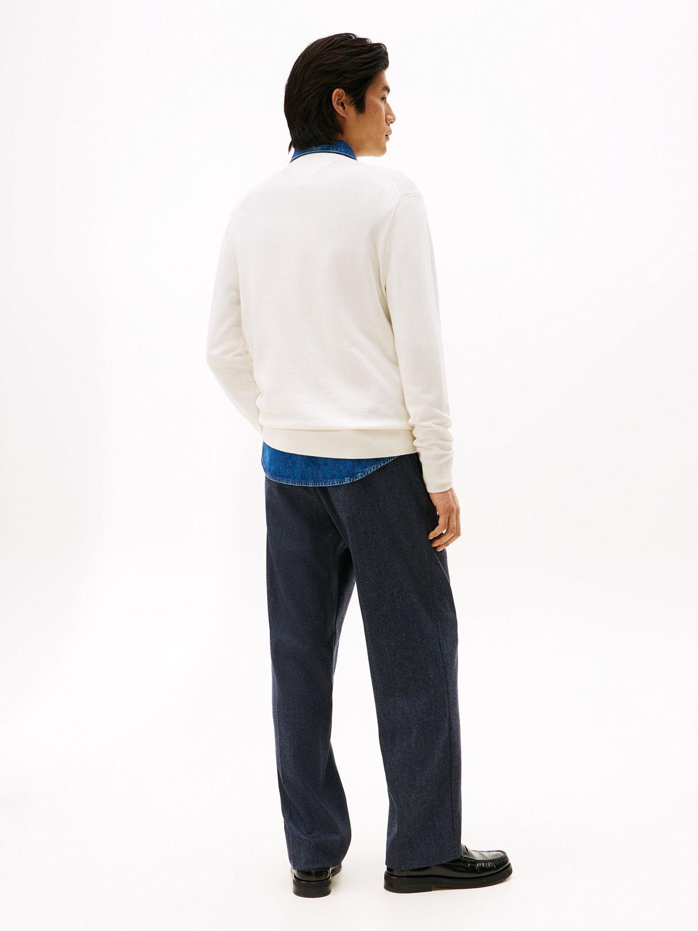 Sweater Essential C-Neck Blanco Tommy Hilfiger-2