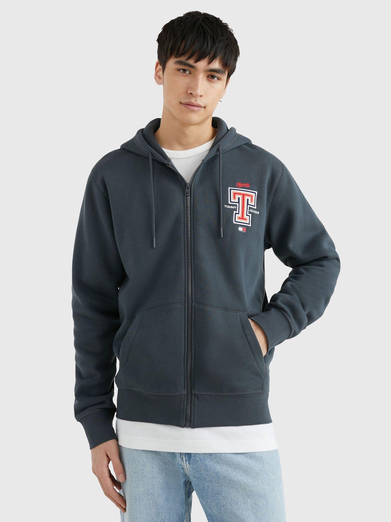 Polerón Hoodie Monogram Sport Azul Tommy Hilfiger-0
